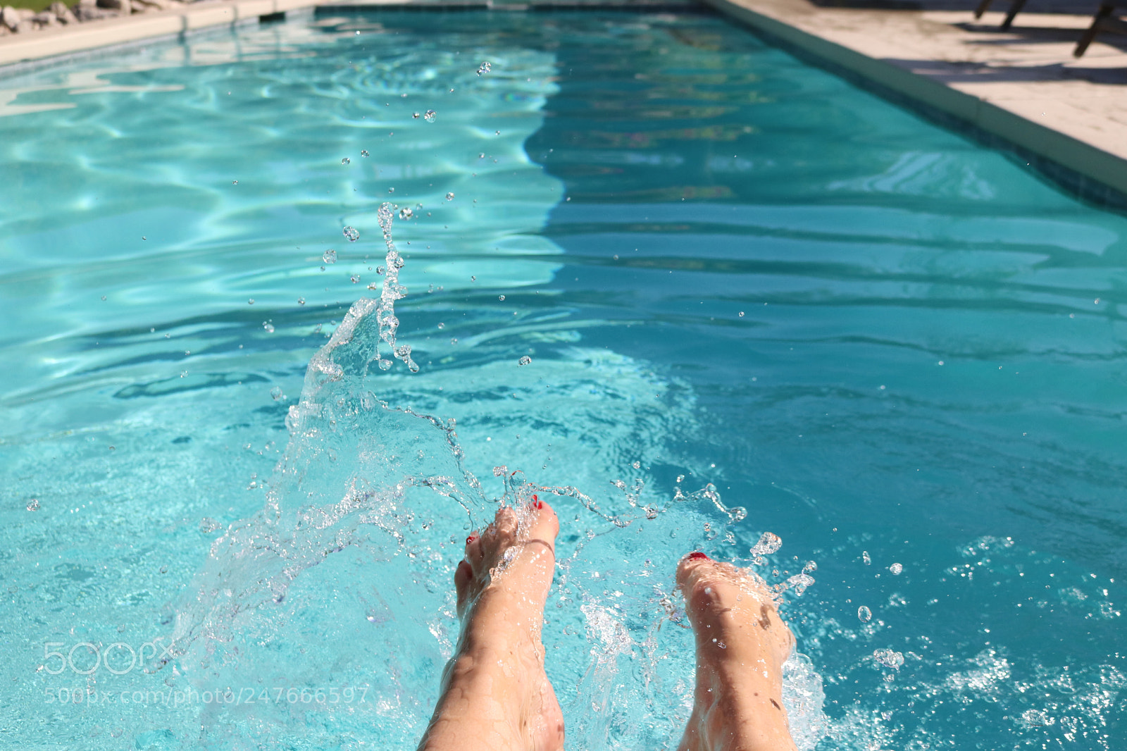 Canon EOS 750D (EOS Rebel T6i / EOS Kiss X8i) sample photo. Palm springs pool. photography