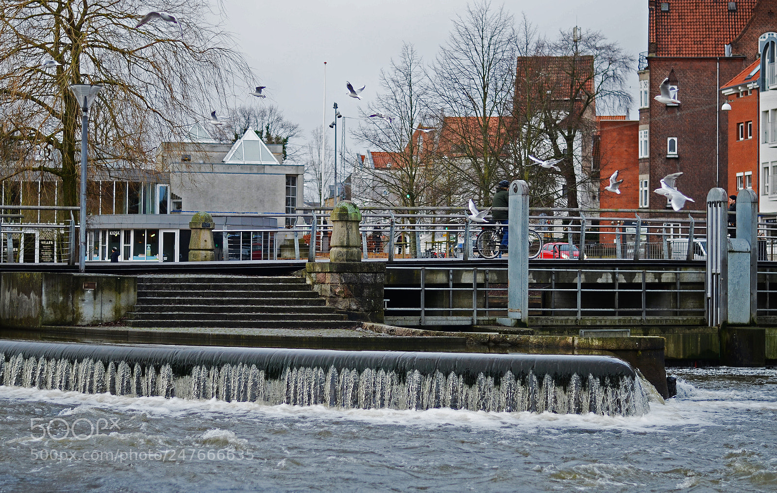 Nikon D5100 sample photo. Odense river photography