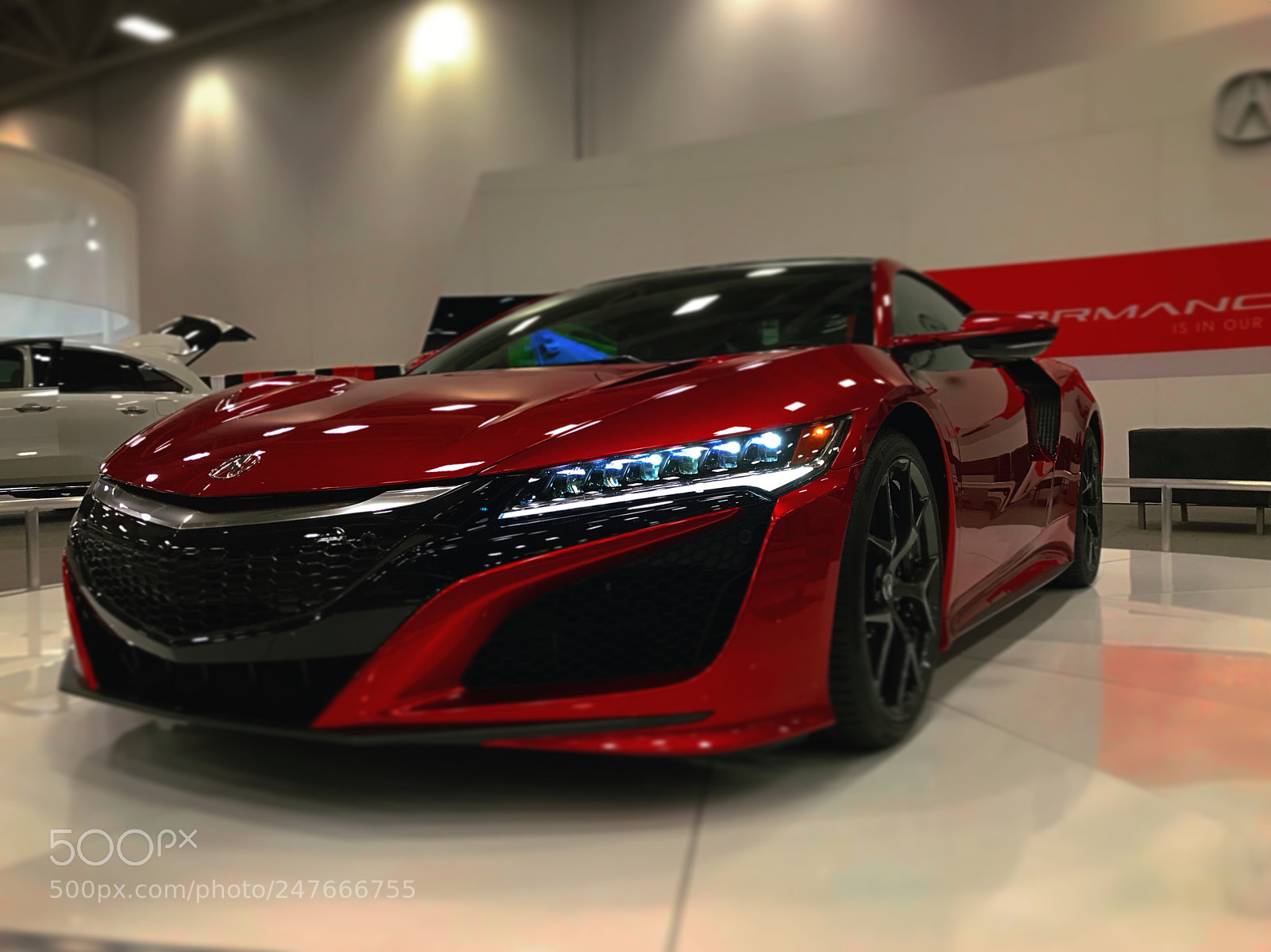 Apple iPhone 7 sample photo. Acura nsx super car photography