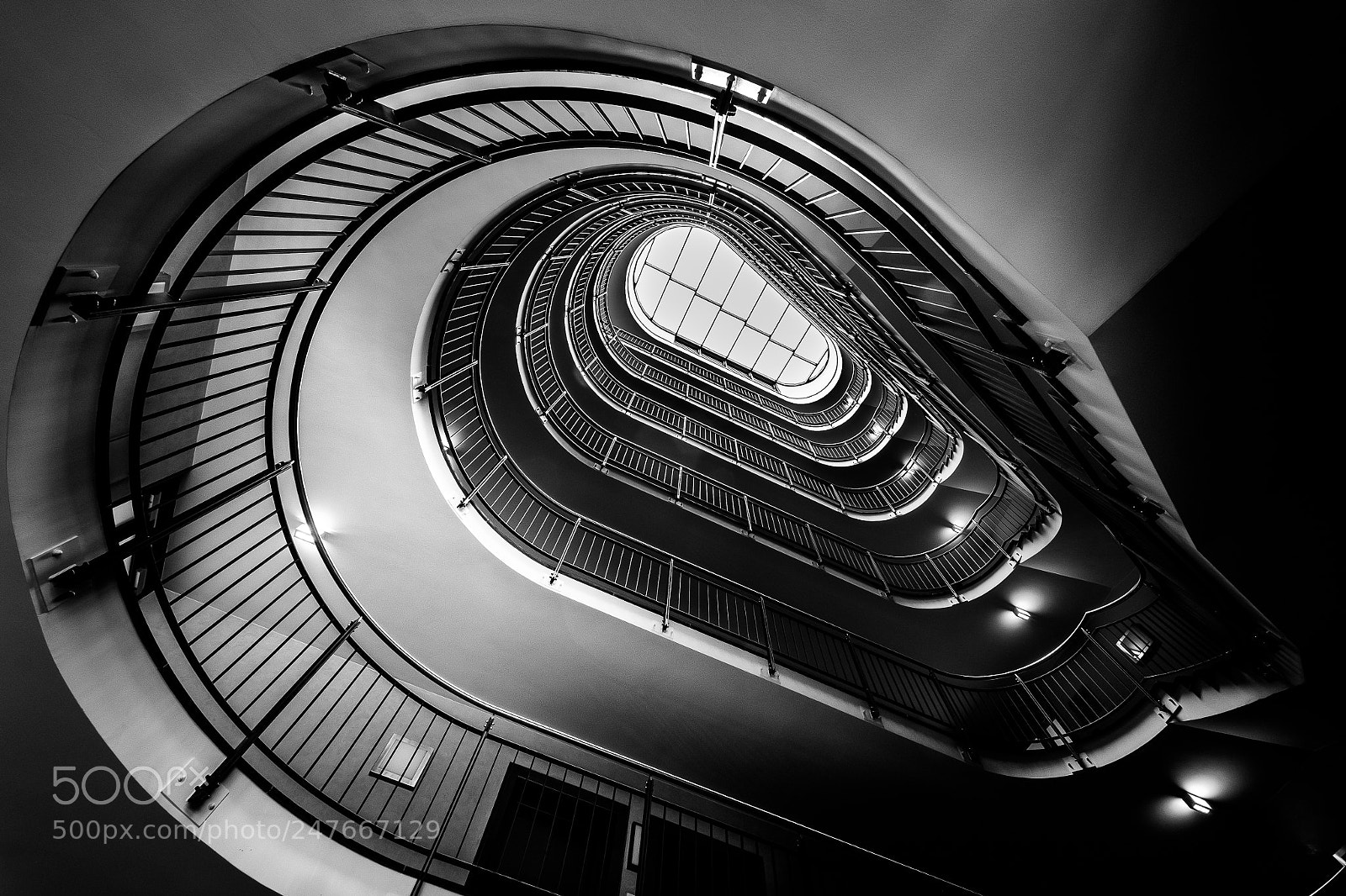 Fujifilm X-T1 sample photo. Munich stairway vi photography
