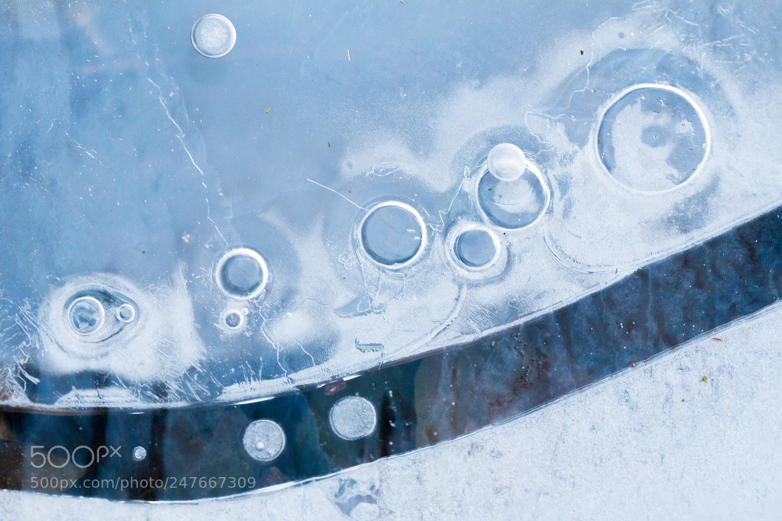 Canon EOS 70D sample photo. Icy pattern photography