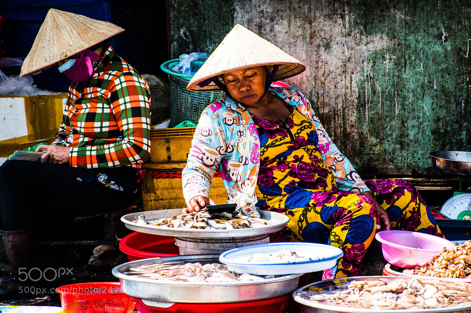 Nikon D5600 sample photo. Asian local food market photography