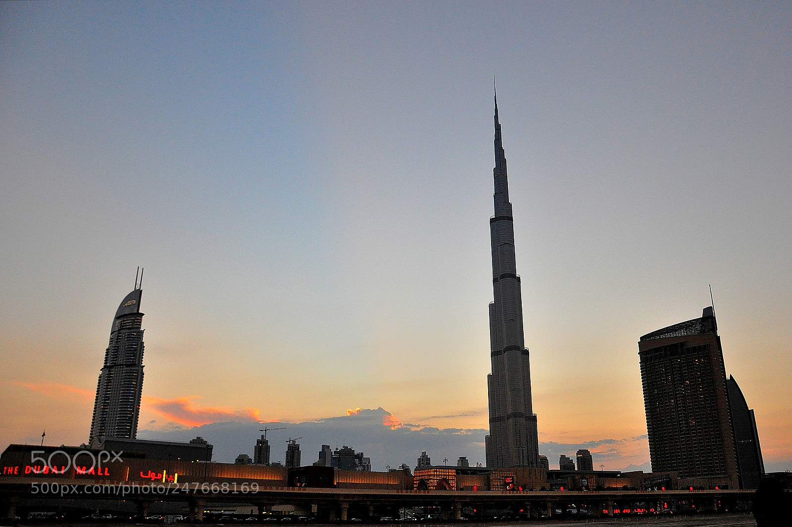 Nikon D90 sample photo. Burj area photography