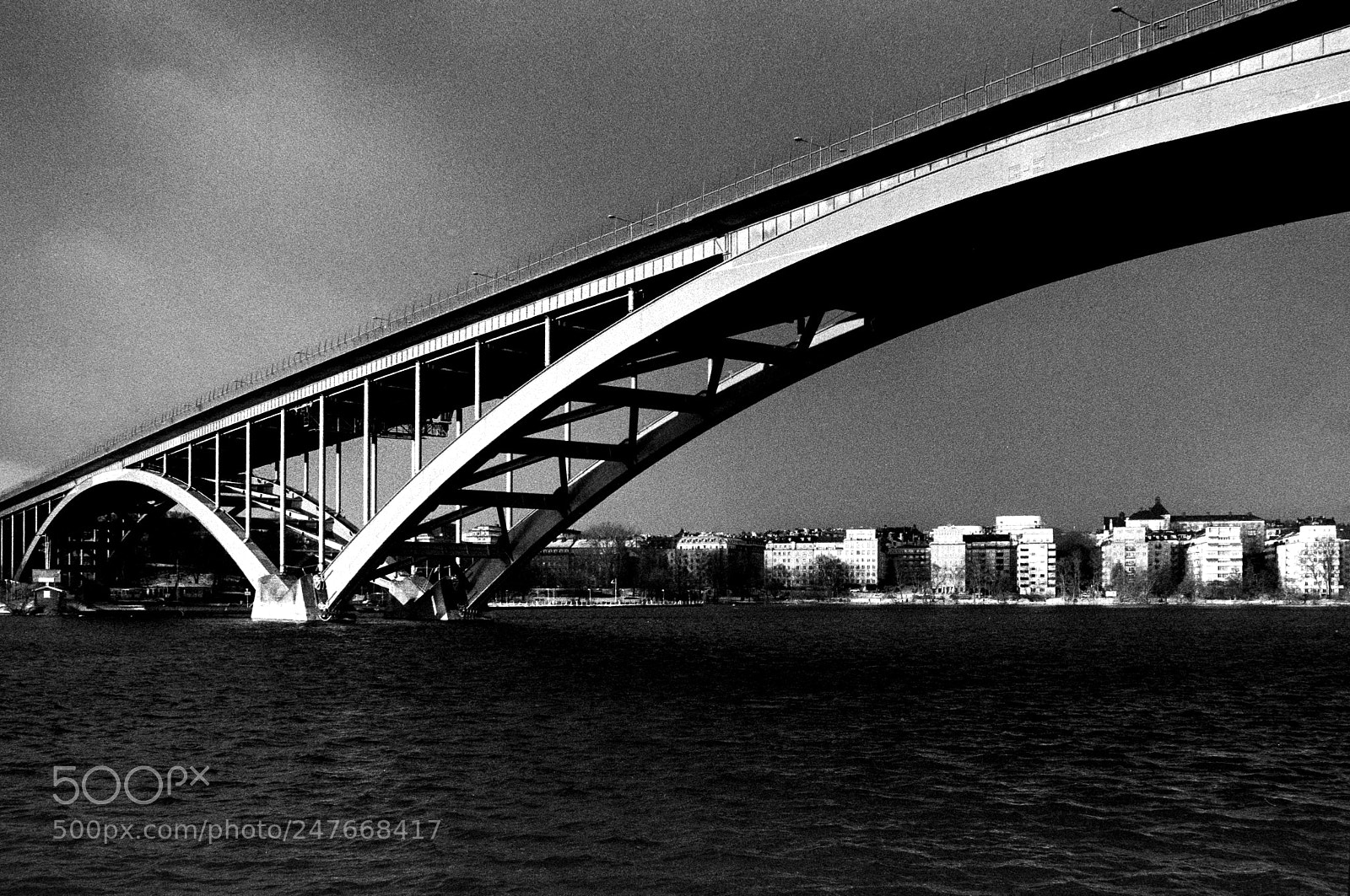 Nikon D700 sample photo. Västerbron photography