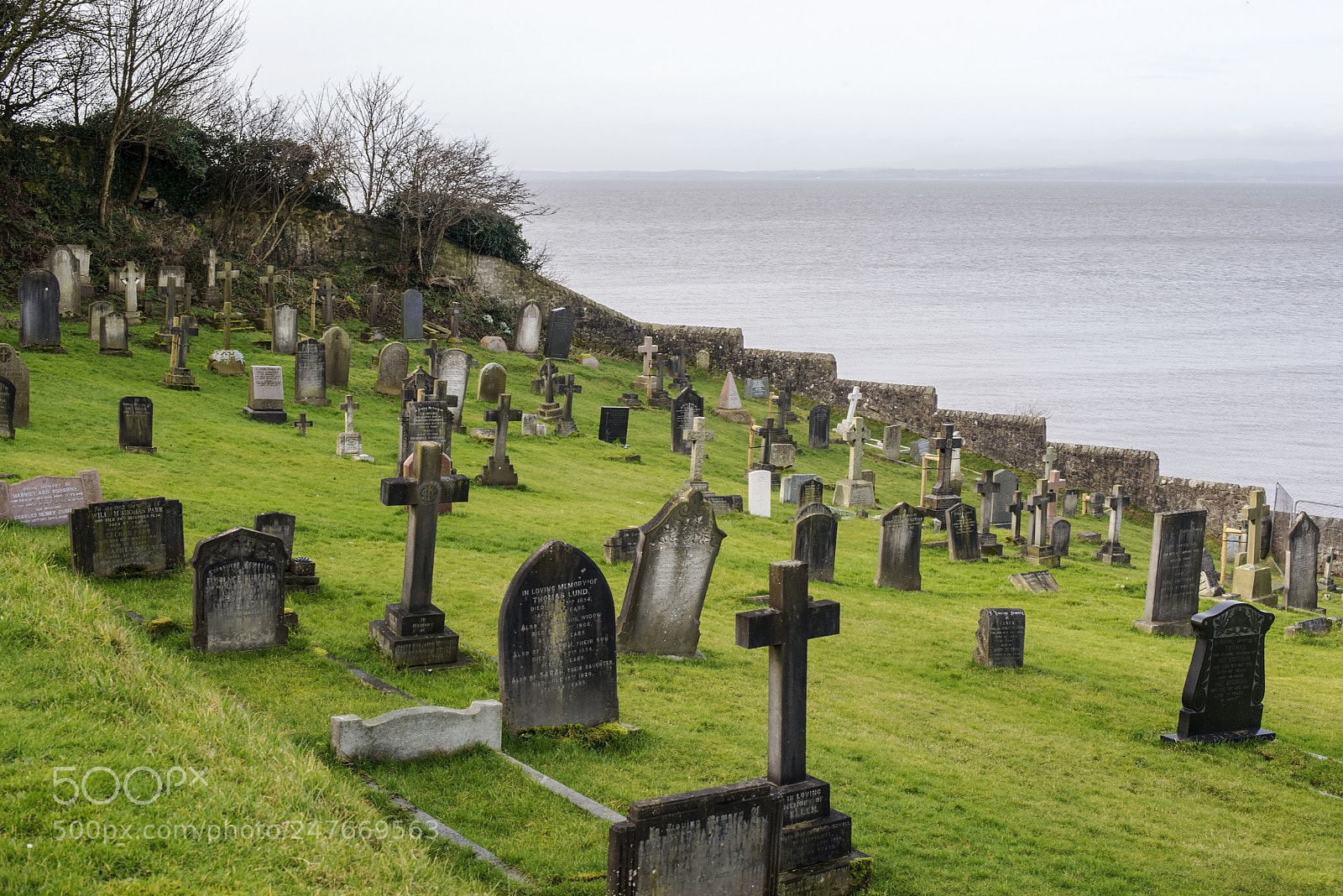 Nikon D600 sample photo. Seaside cemetery (1) photography