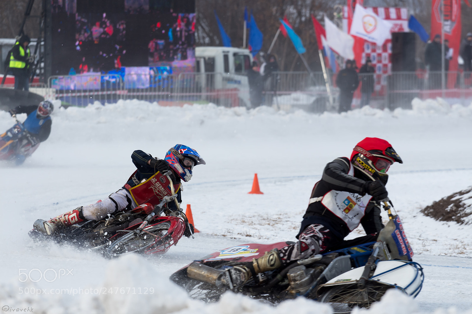 Canon EOS 650D (EOS Rebel T4i / EOS Kiss X6i) sample photo. Ice speedway photography