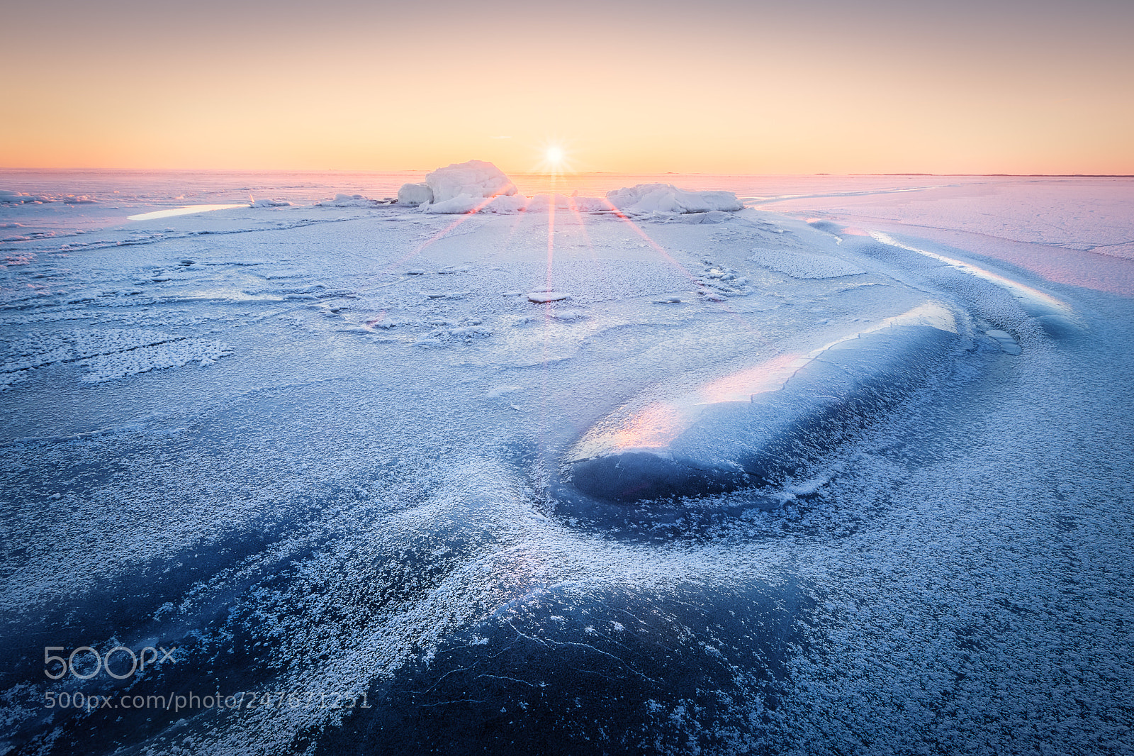 Canon EOS 5D Mark IV sample photo. Frozen baltic sea photography