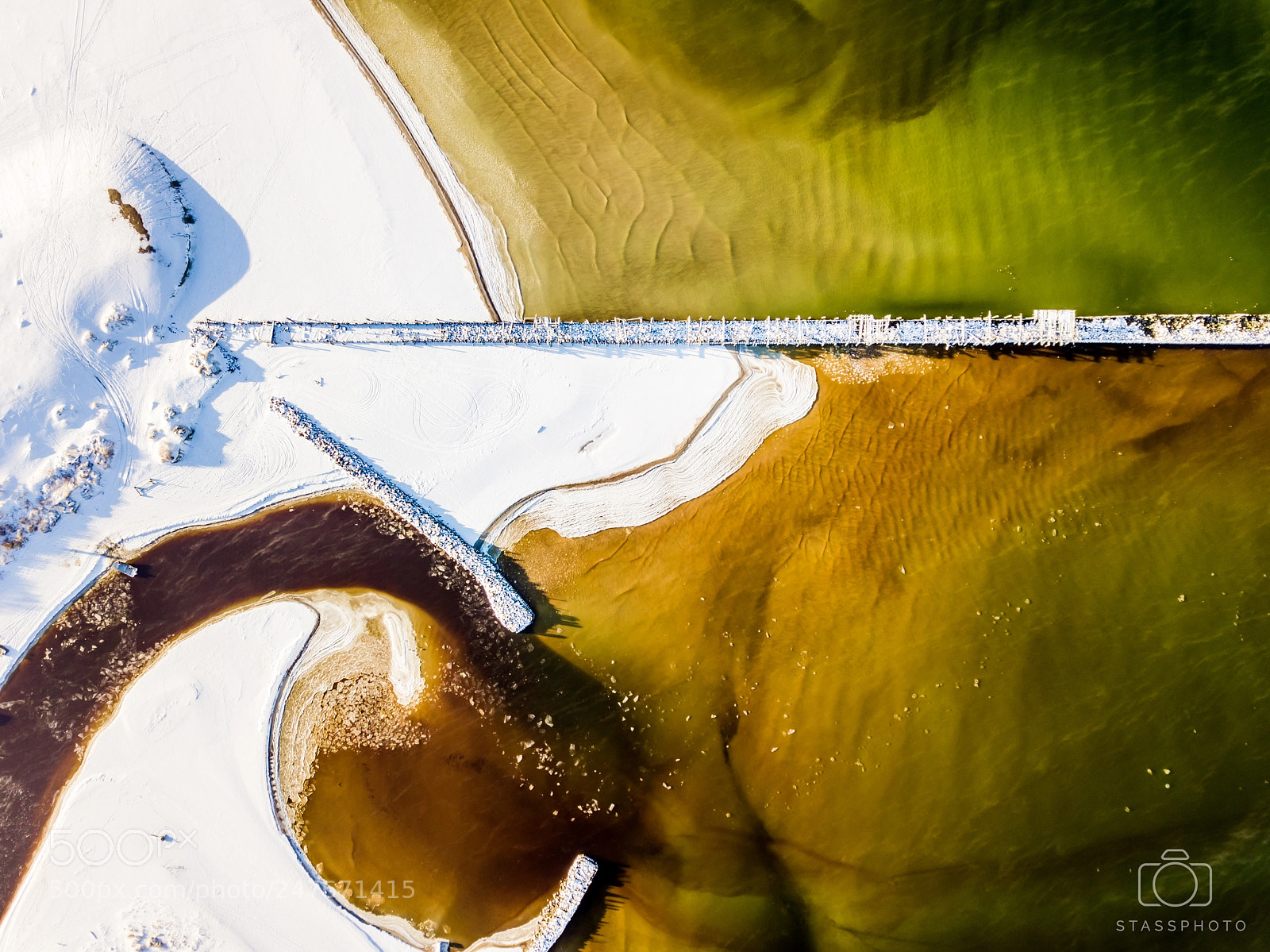 DJI FC220 sample photo. Above the sea photography