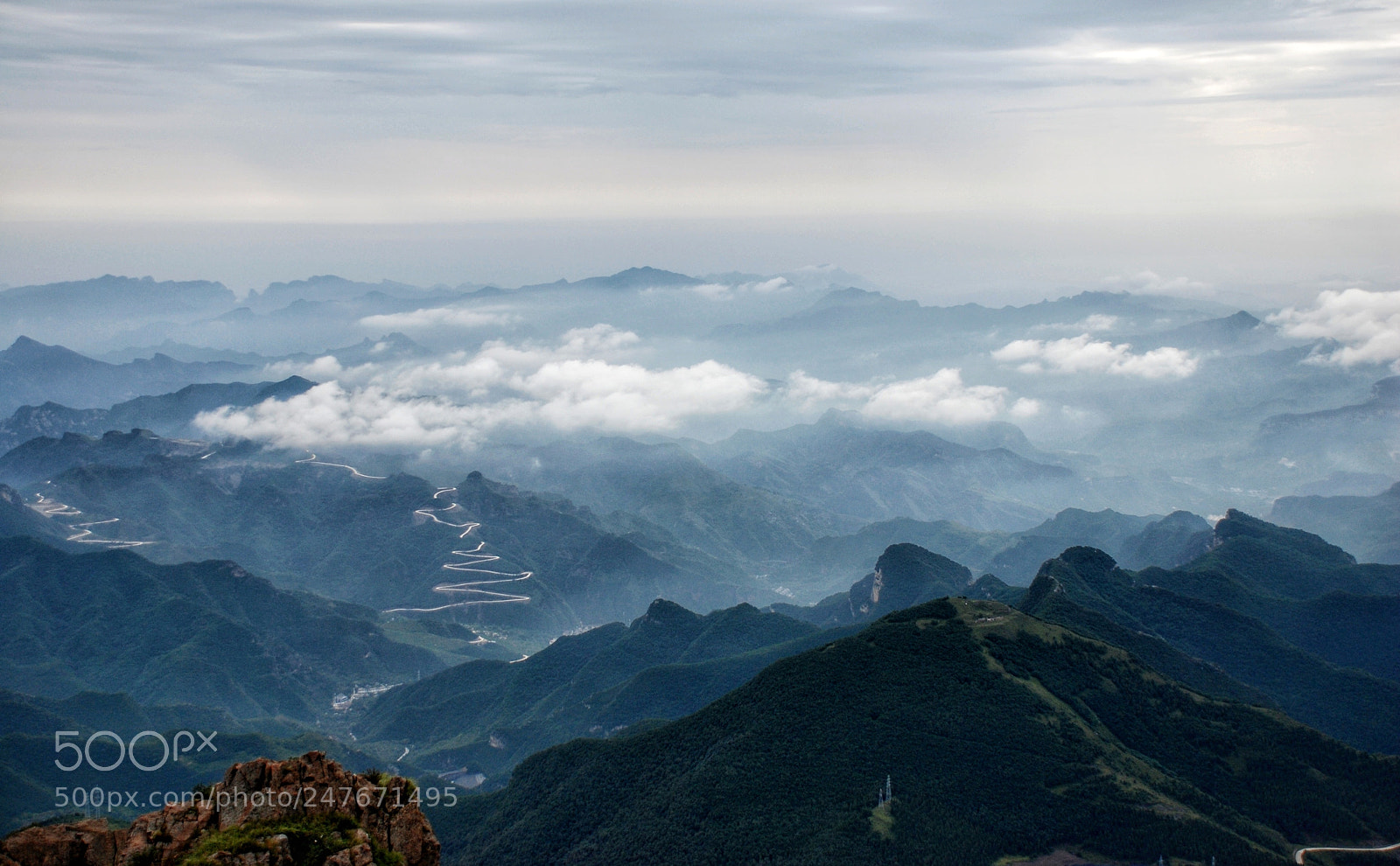 Nikon D80 sample photo. Mountain in dream photography