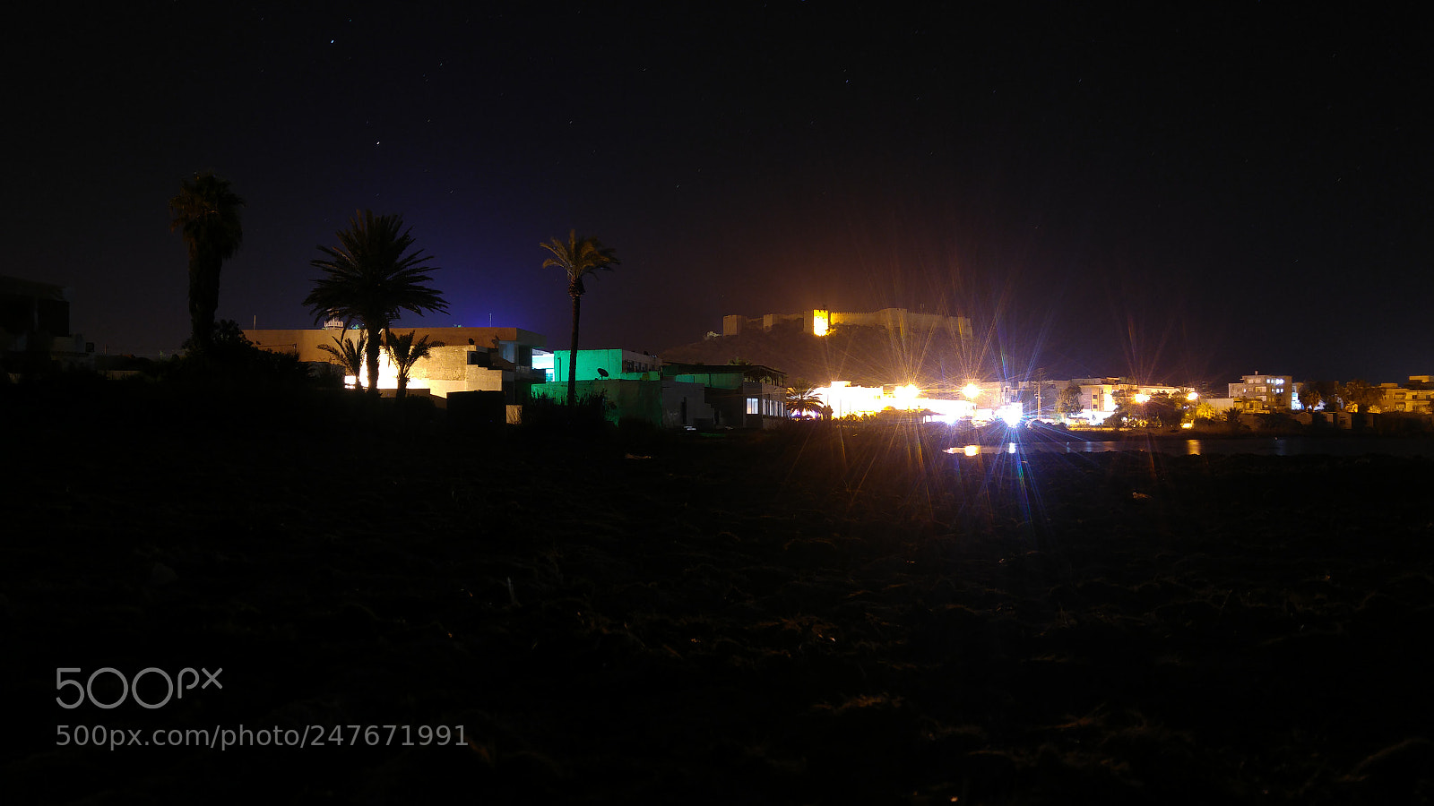 LG G4 sample photo. Kelibia nightscape photography