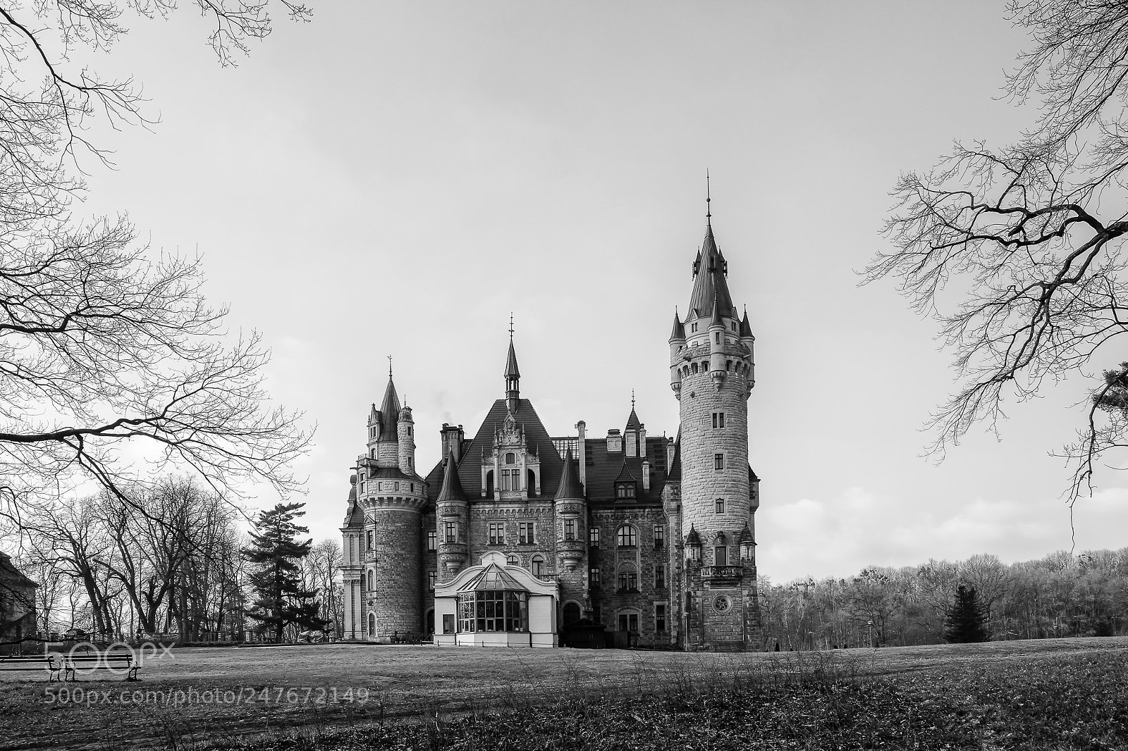 Fujifilm X-T20 sample photo. Moszna castle photography