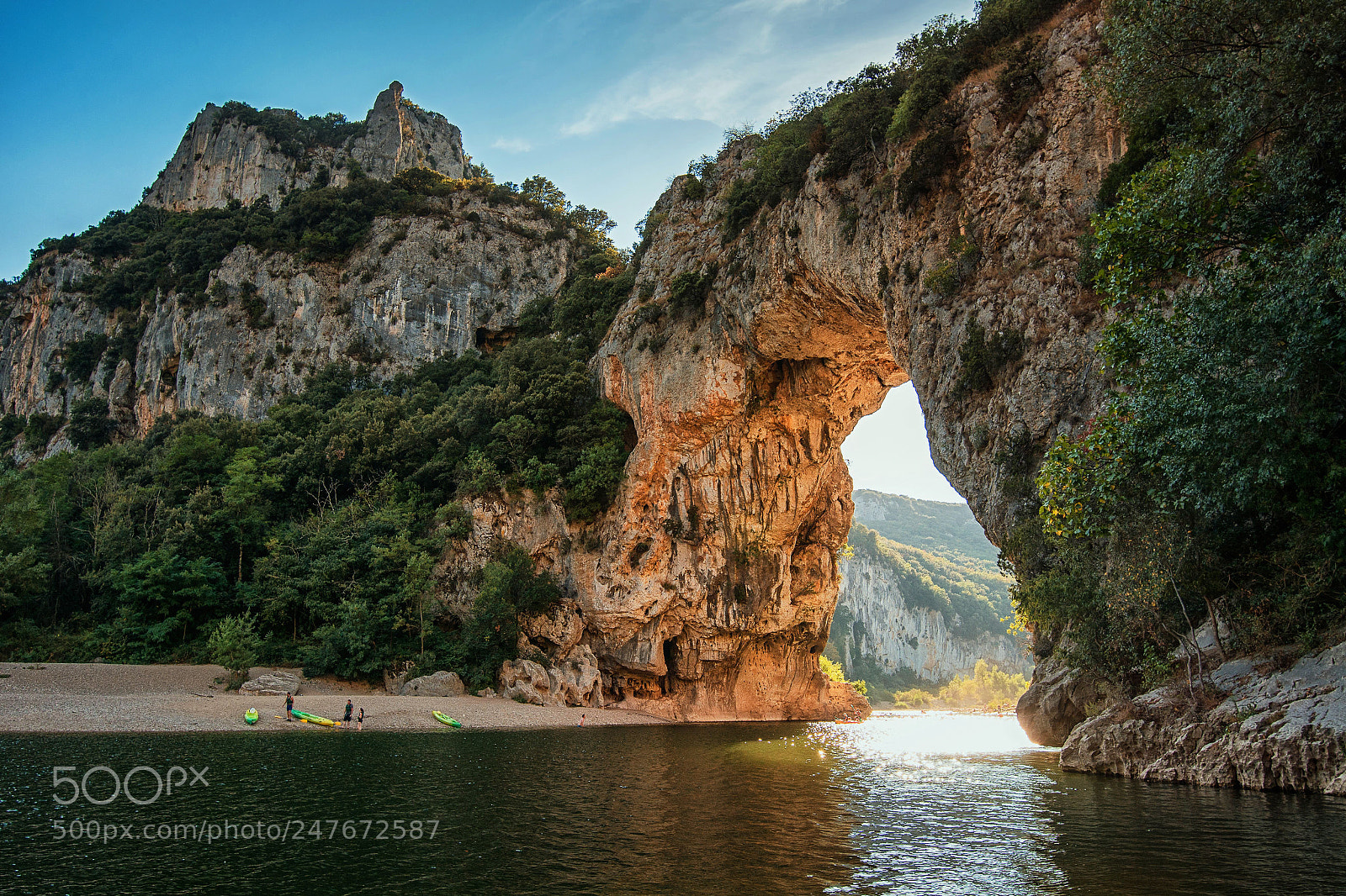 Nikon D7100 sample photo. The pont d'arc is photography