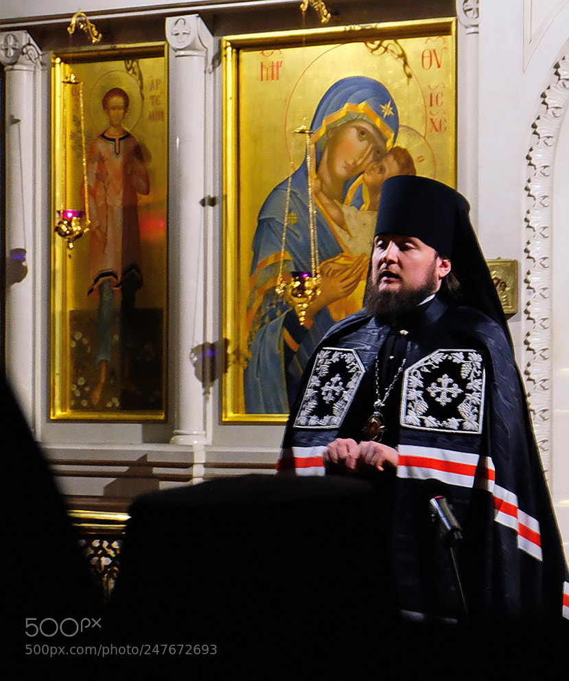 Fujifilm X-M1 sample photo. The great lent. monastery. photography