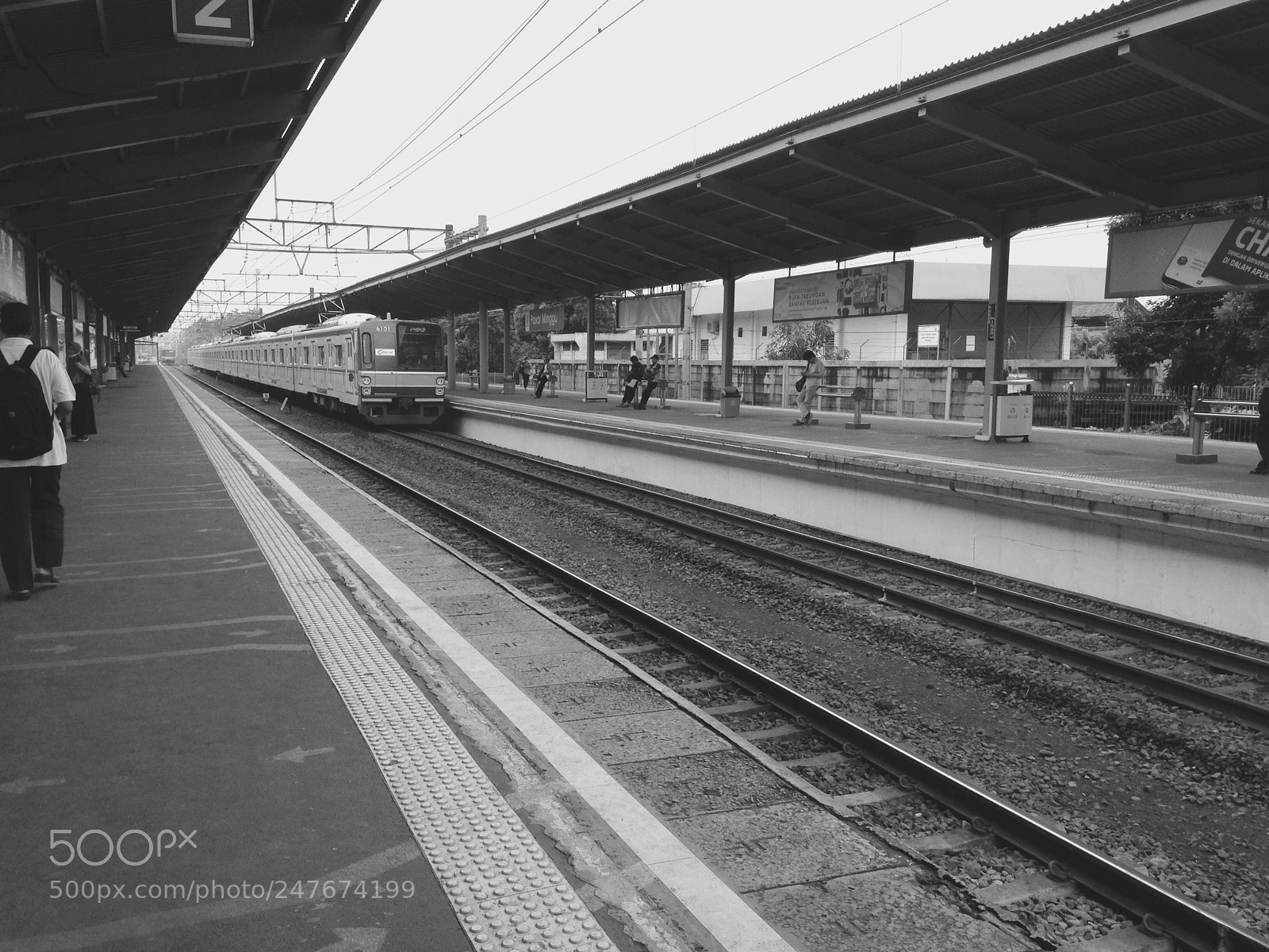 Apple iPhone 5c sample photo. Pasar minggu station photography