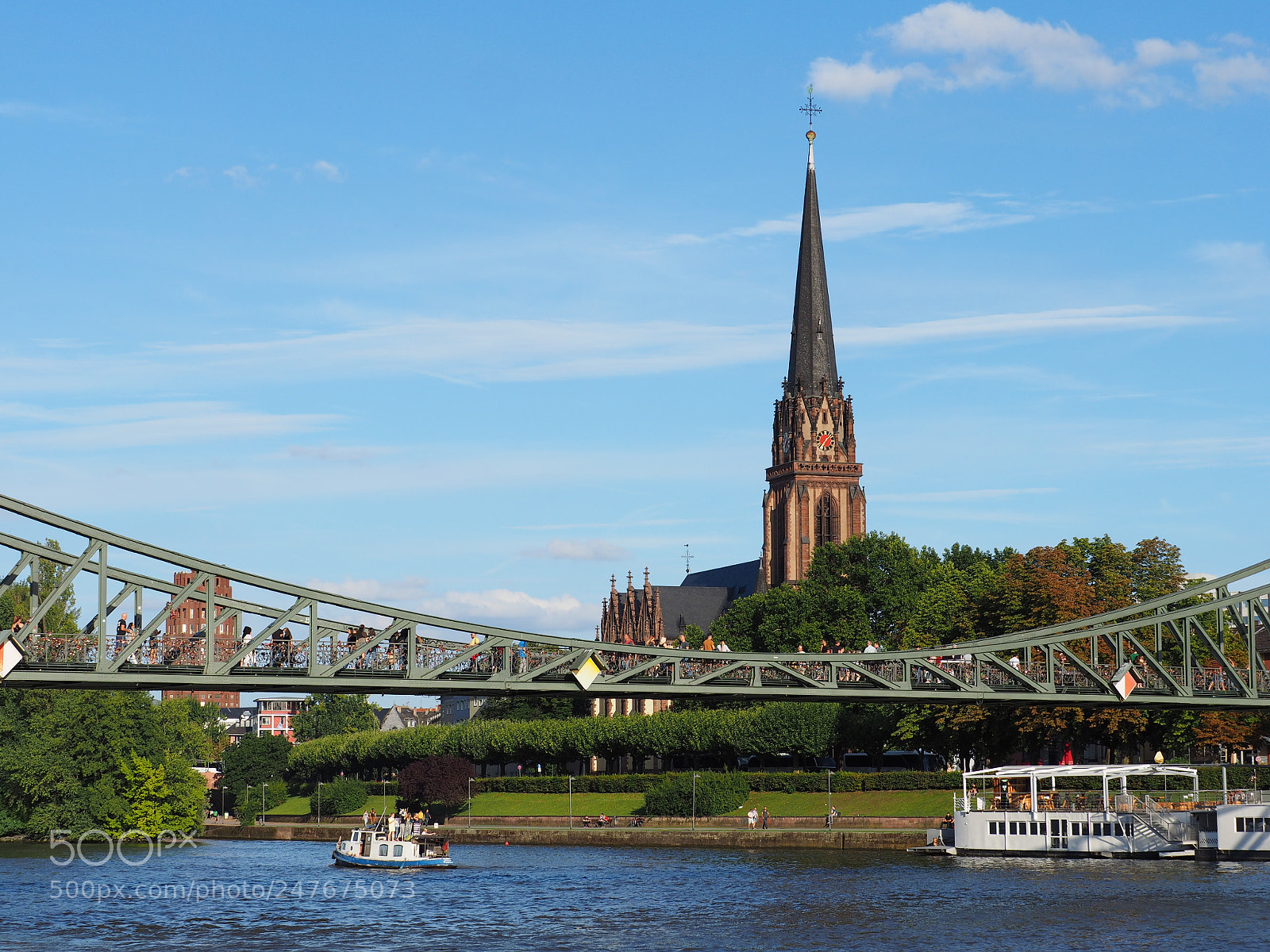 Olympus OM-D E-M1 sample photo. The frankfurt city view photography
