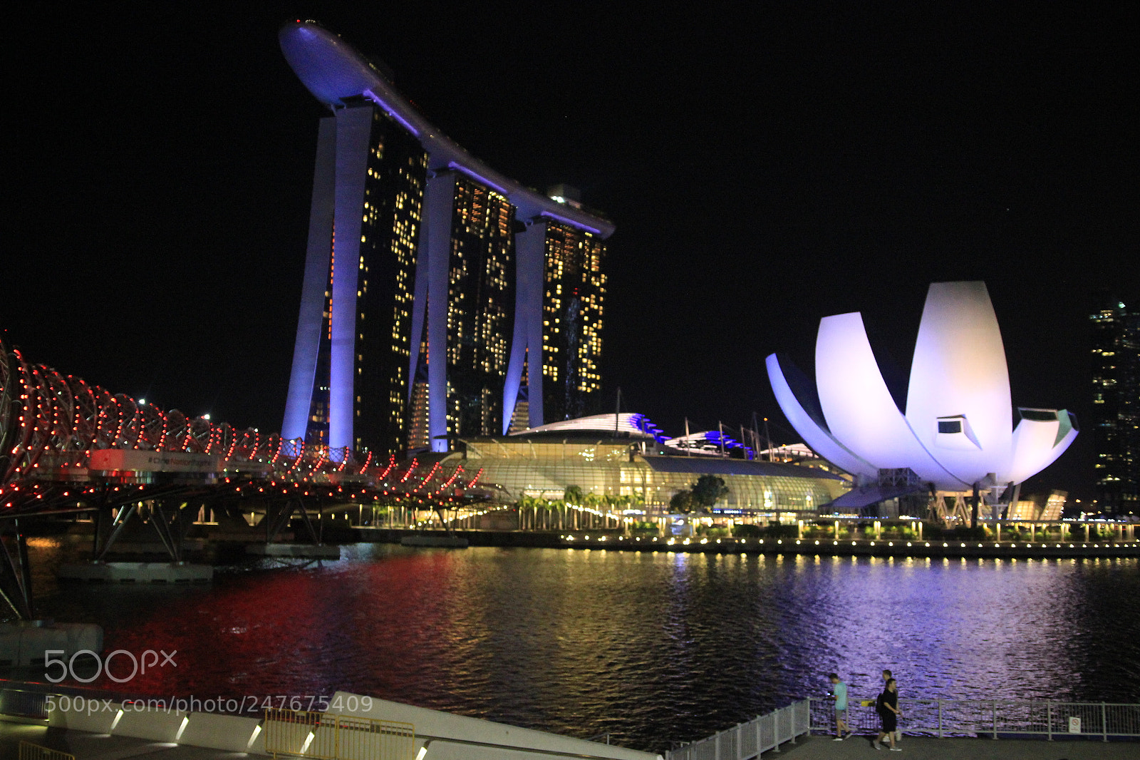 Canon EOS 60D sample photo. Singapore at night photography