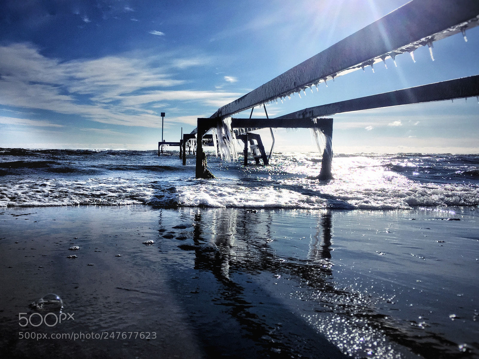 Apple iPhone 6 sample photo. Winter sea photography