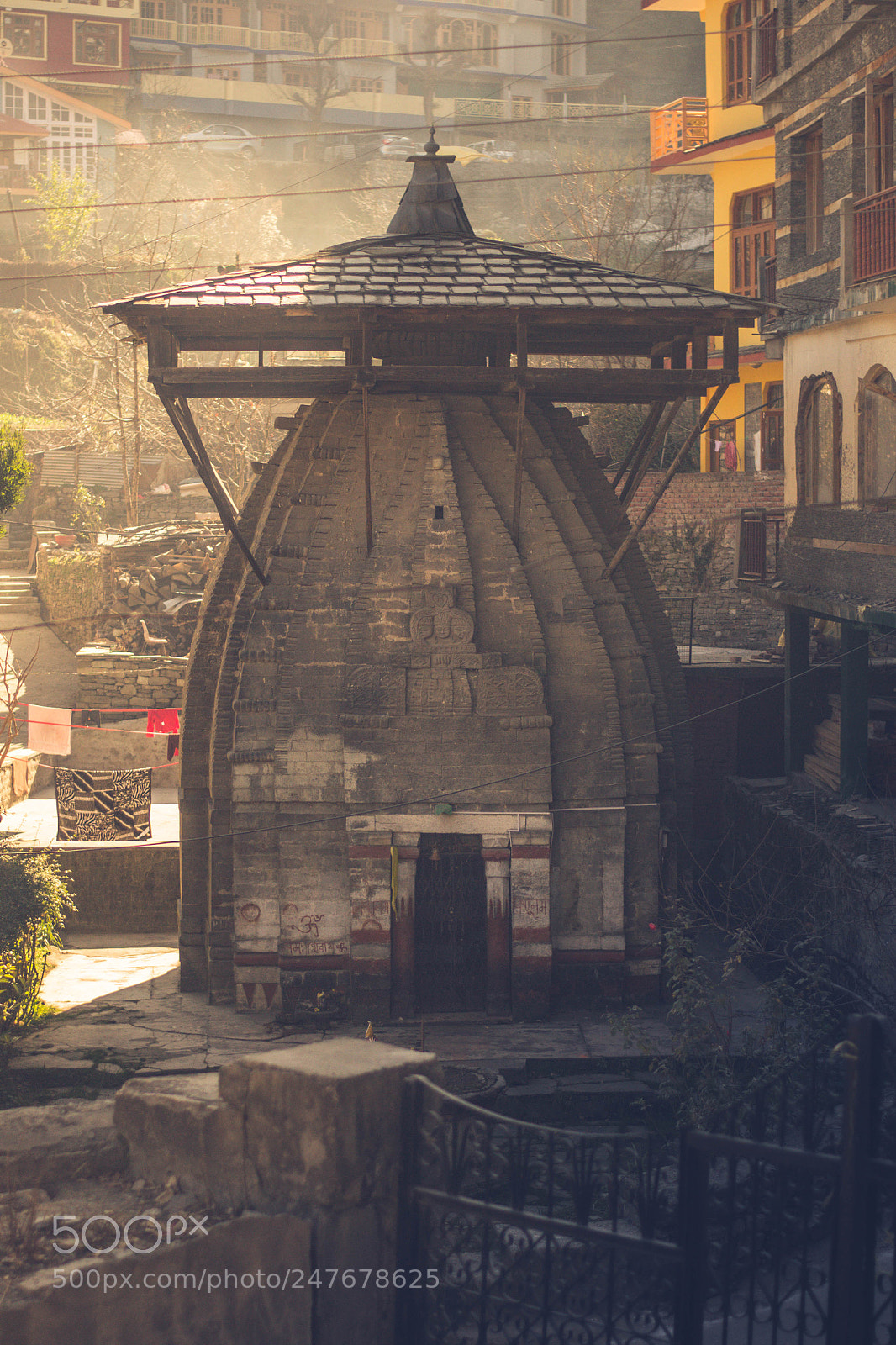 Nikon D3100 sample photo. Vishnu temple photography