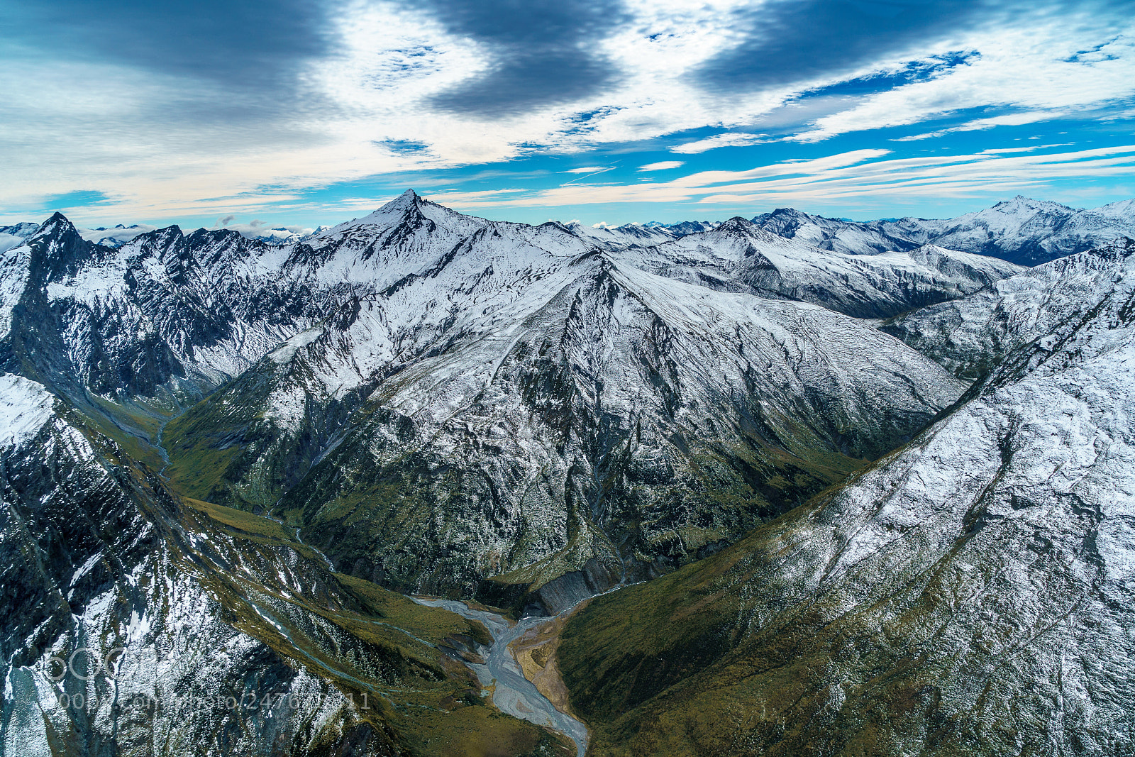 Sony a9 sample photo. Snow mountains photography