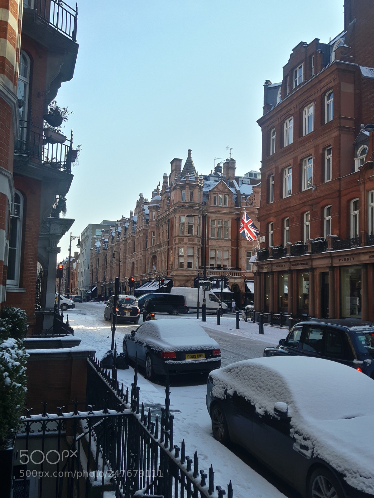 Samsung Galaxy S5 Neo sample photo. London snow photography