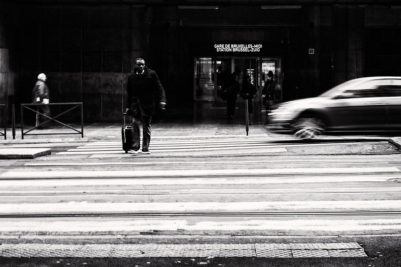 Fujifilm X100S sample photo. Brussel zuid photography