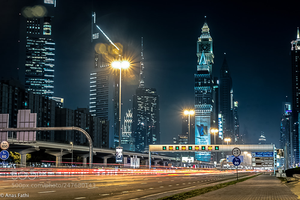 Nikon D7200 sample photo. Shaikh zayed road photography