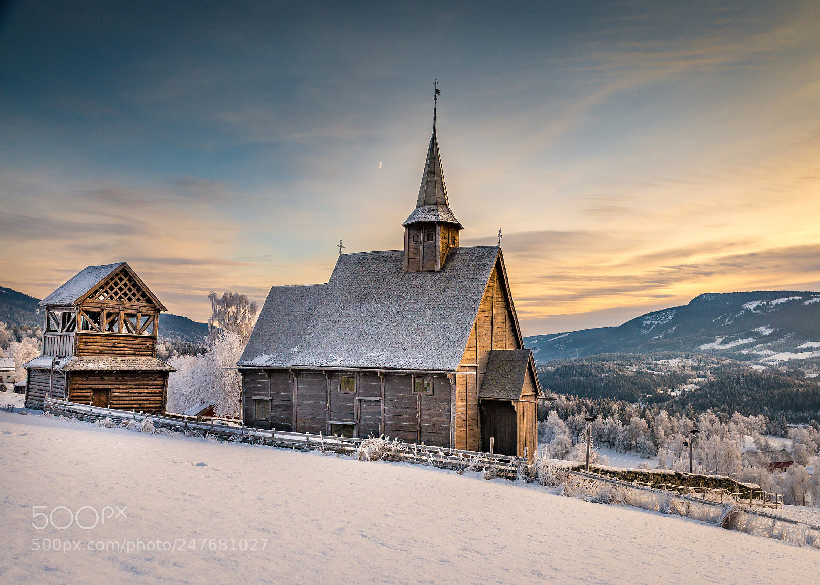 Nikon D610 sample photo. Lomen stave church photography