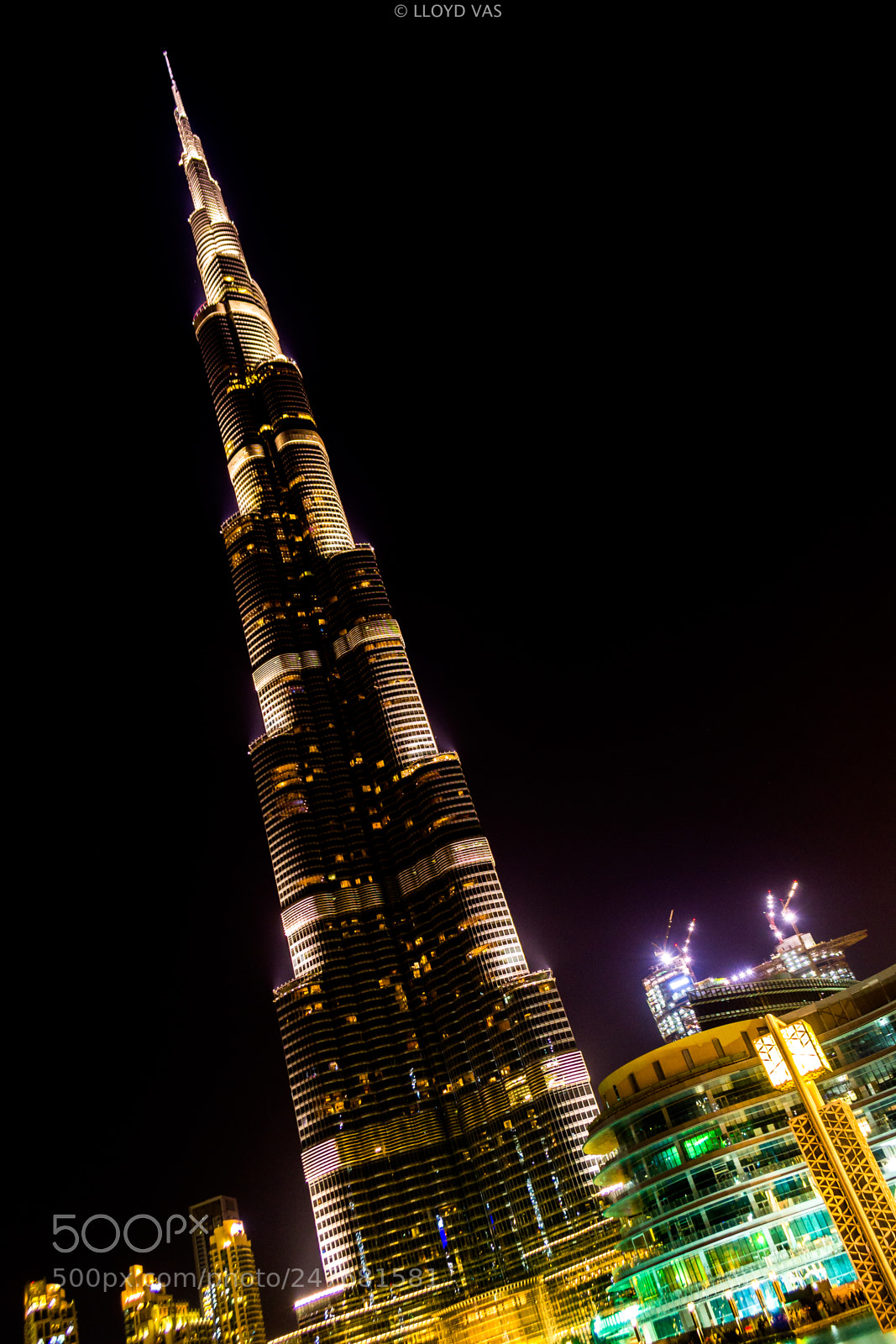 Nikon D3100 sample photo. Majestic burj khalifa tower photography