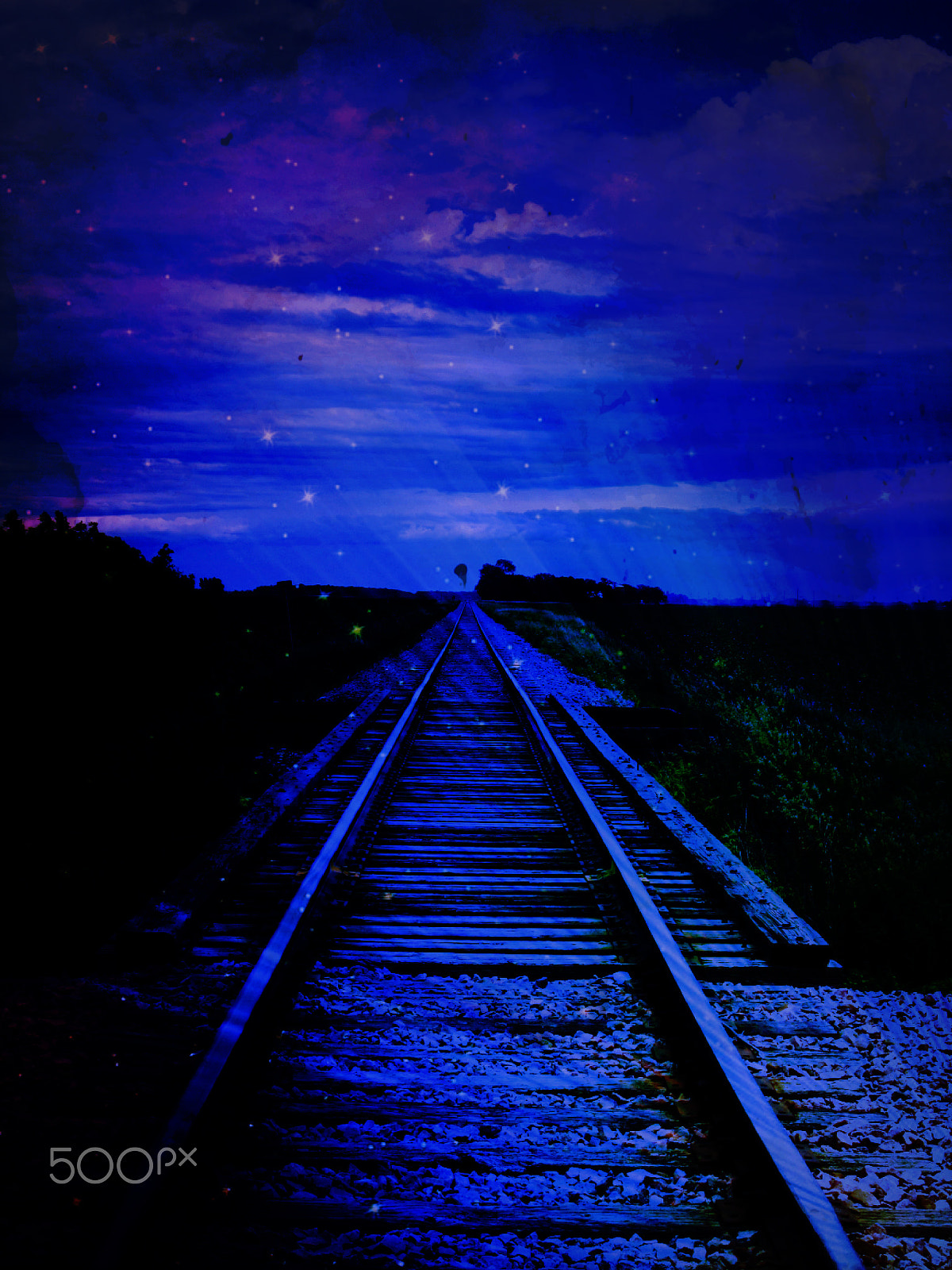 Canon PowerShot A2500 sample photo. Night train photography