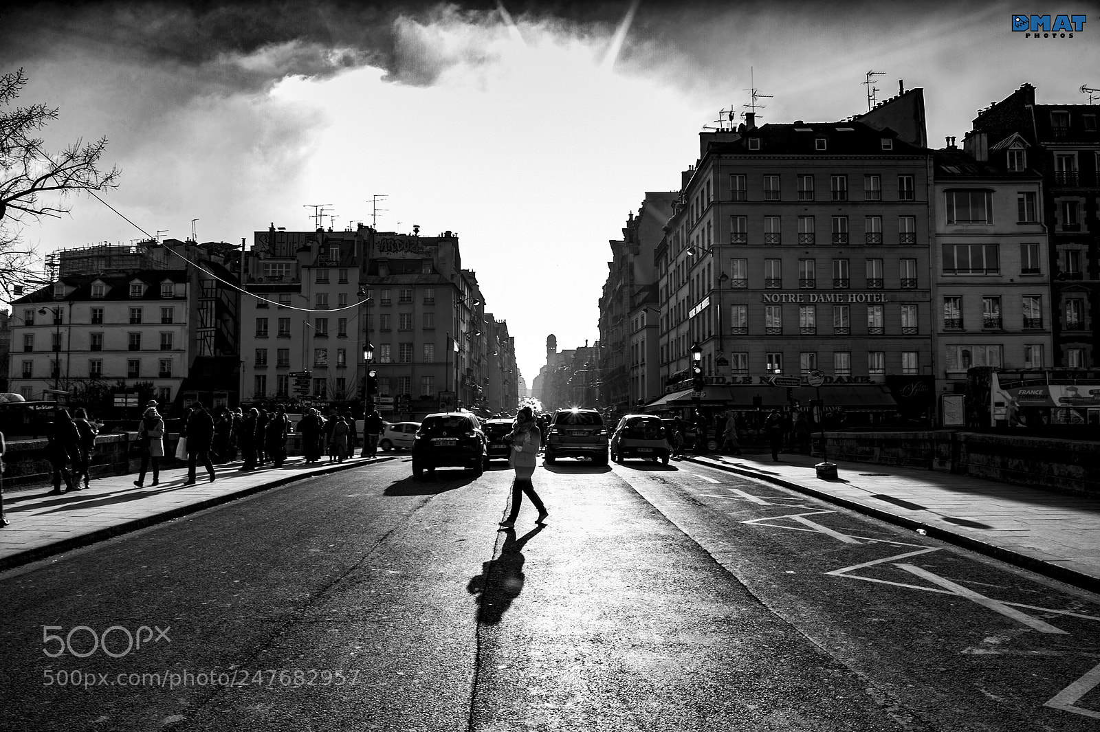 Nikon Df sample photo. Walkin' down paris photography