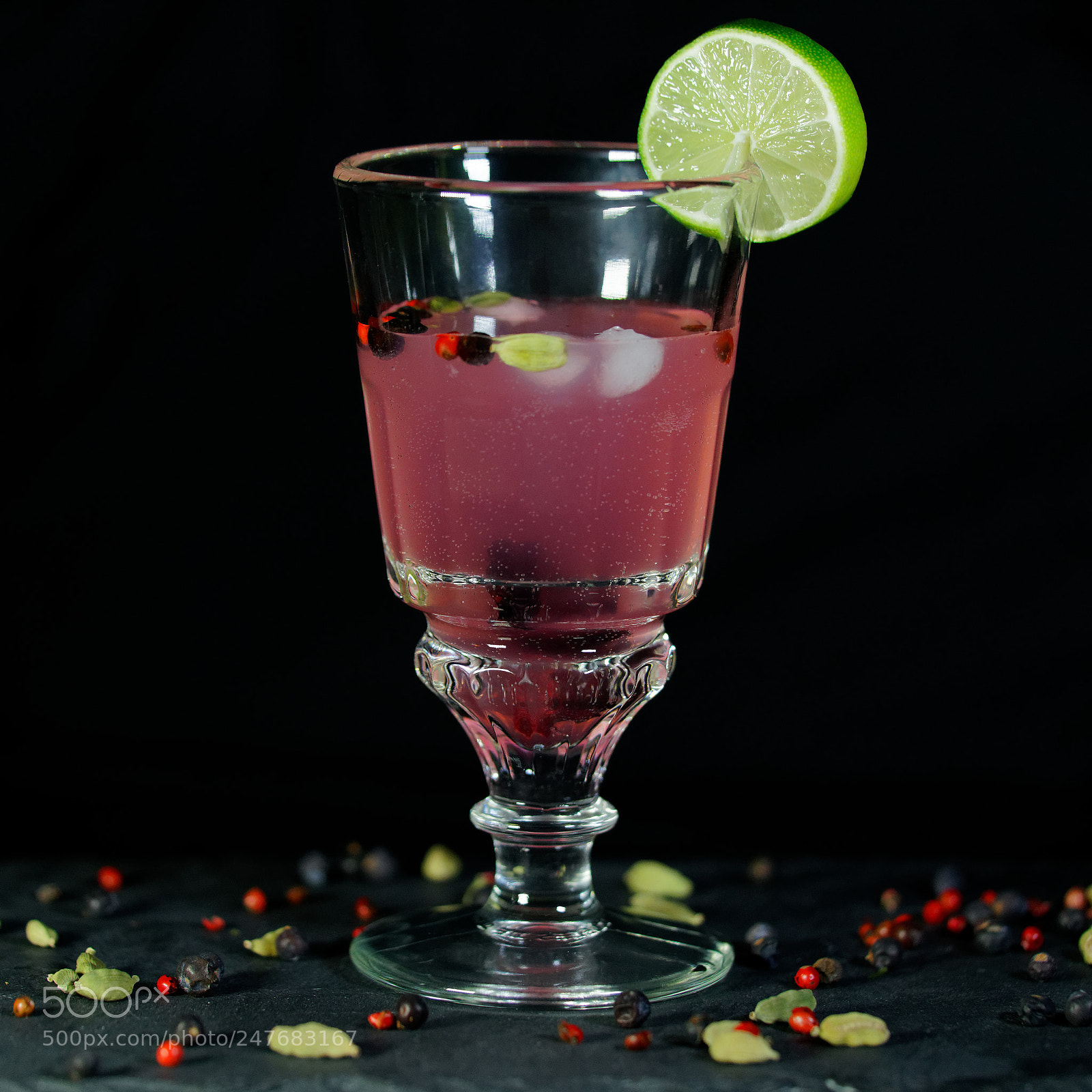 Sony a7R II sample photo. Herbs infused gin tonic photography