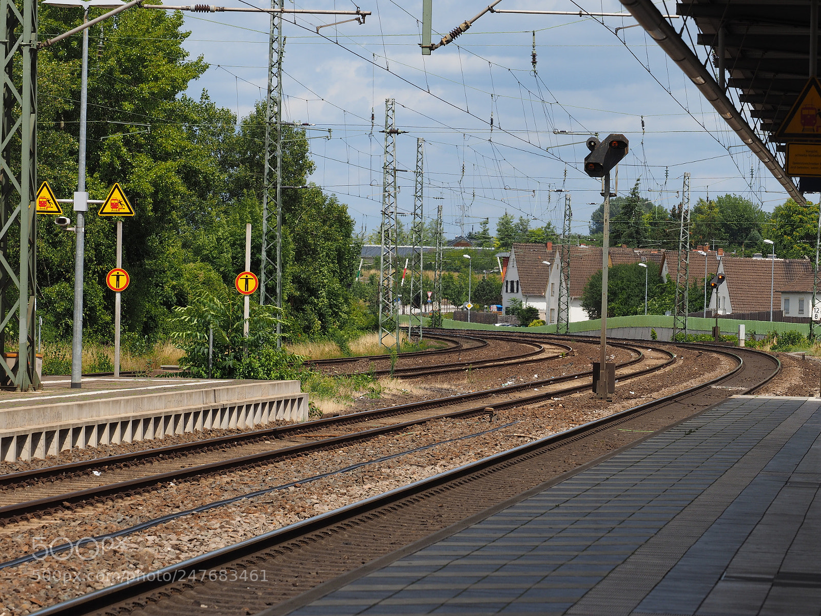 Olympus OM-D E-M1 sample photo. The little railway station photography