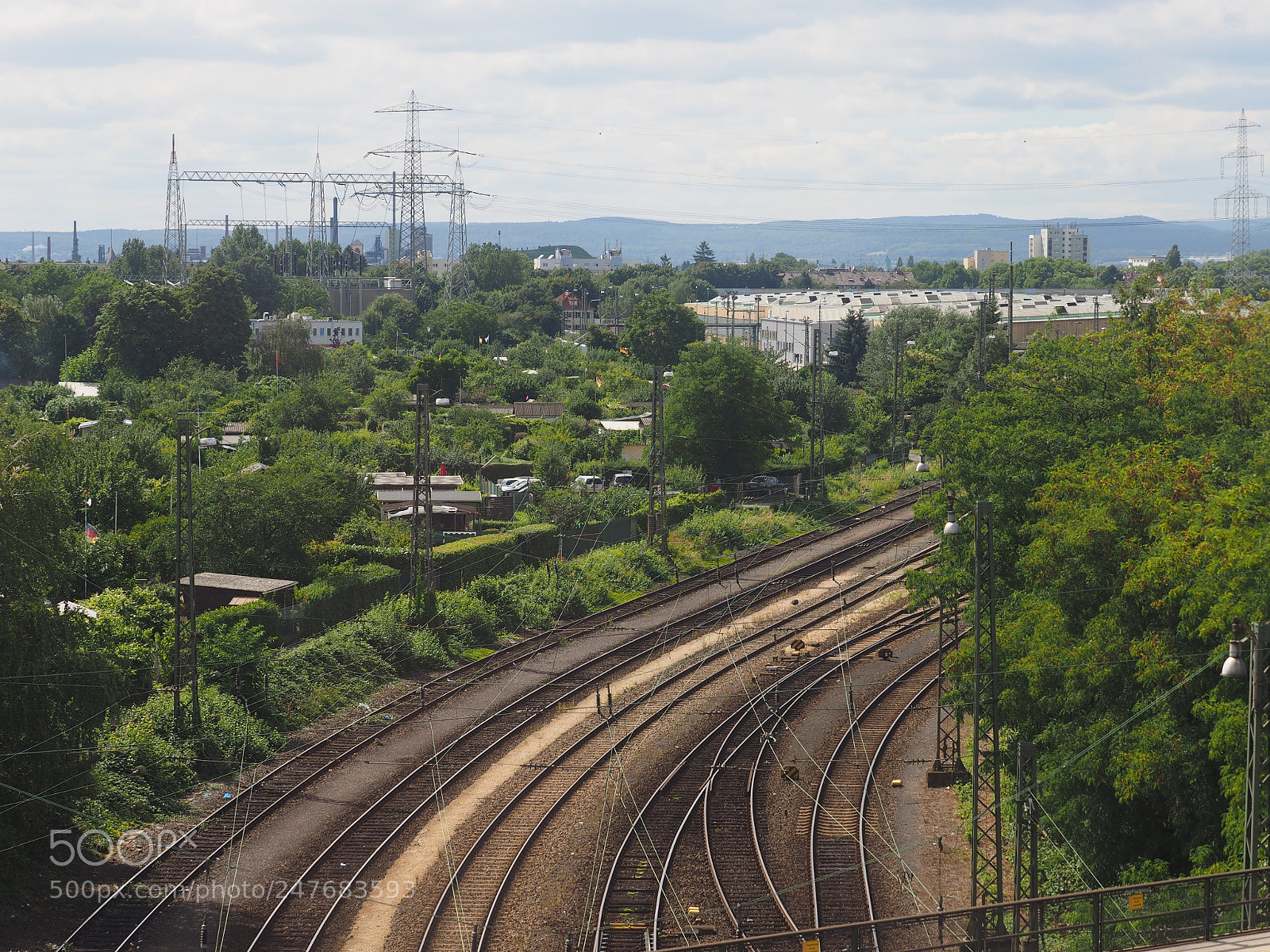 Olympus OM-D E-M1 sample photo. The little railway station photography