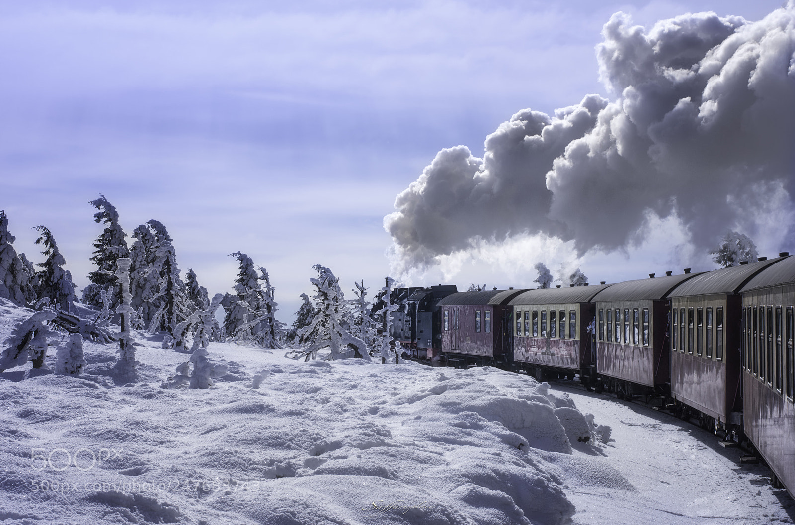 Nikon D7200 sample photo. Brockenbahn harz photography