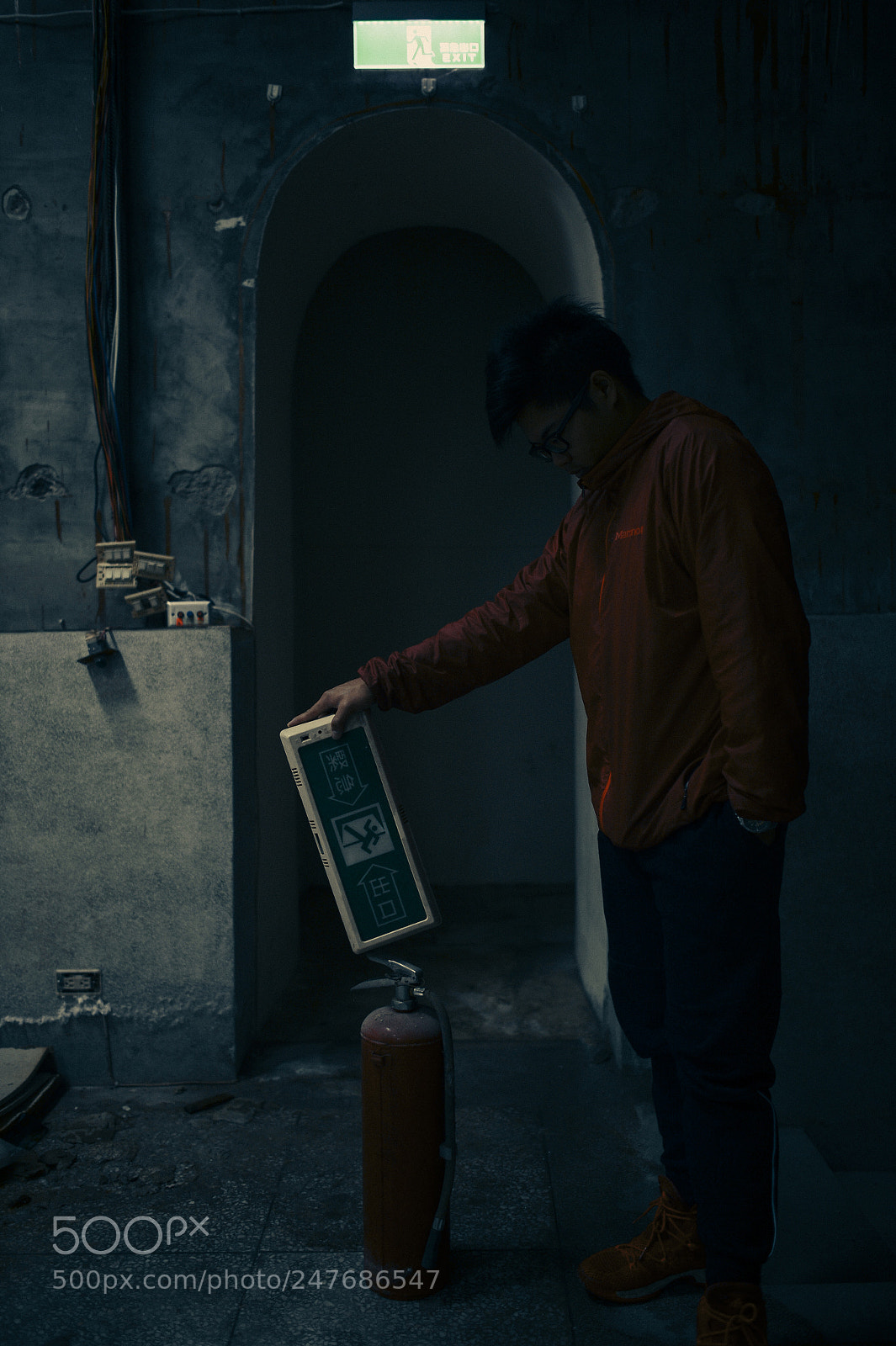 Nikon Df sample photo. Dark photography