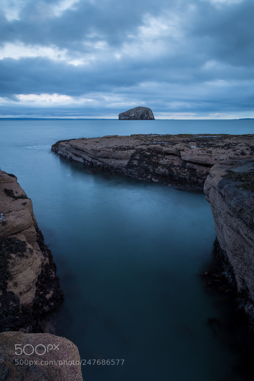 Nikon D7100 sample photo. Bass rock photography