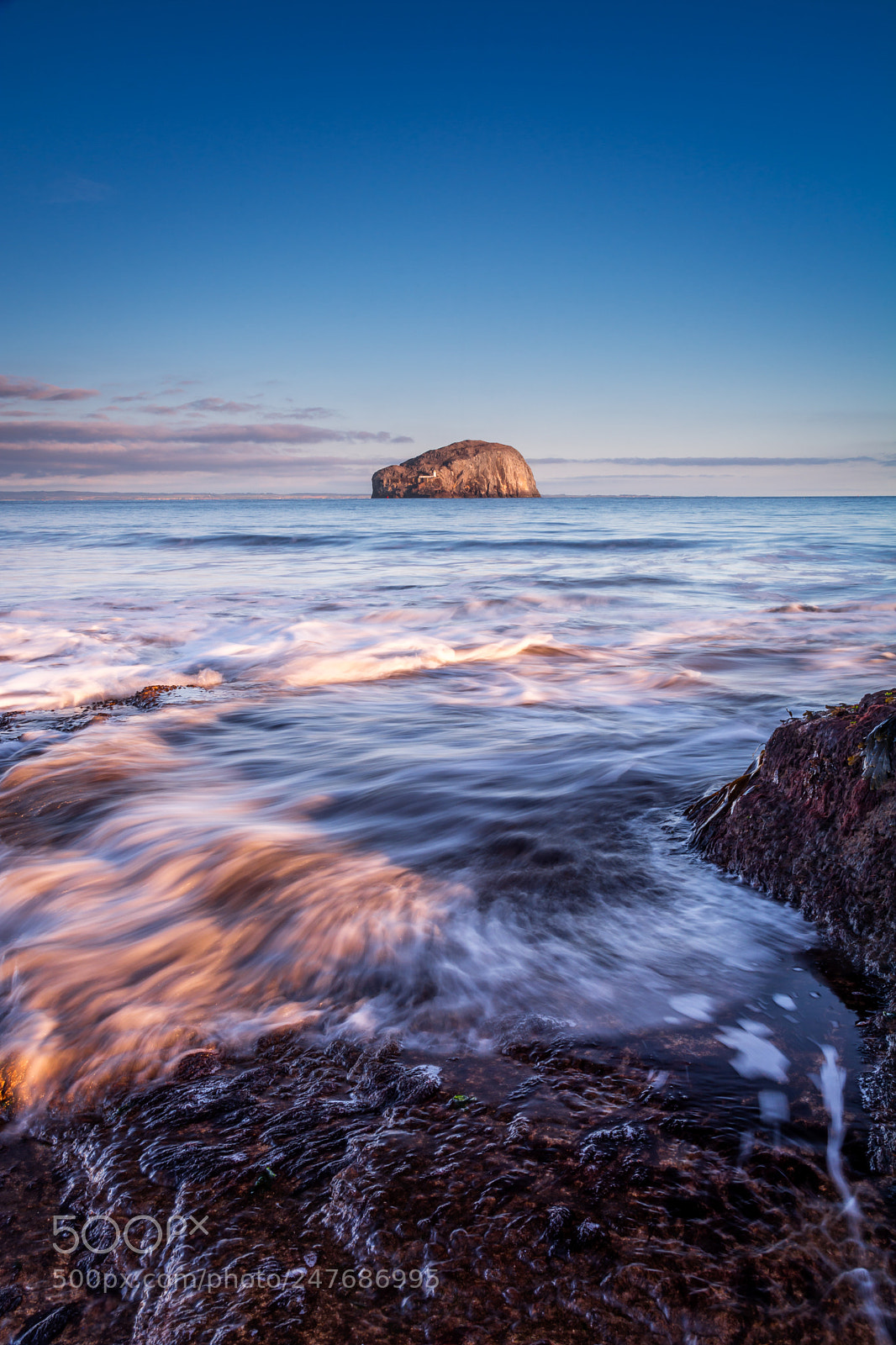 Nikon D7100 sample photo. Bass rock photography