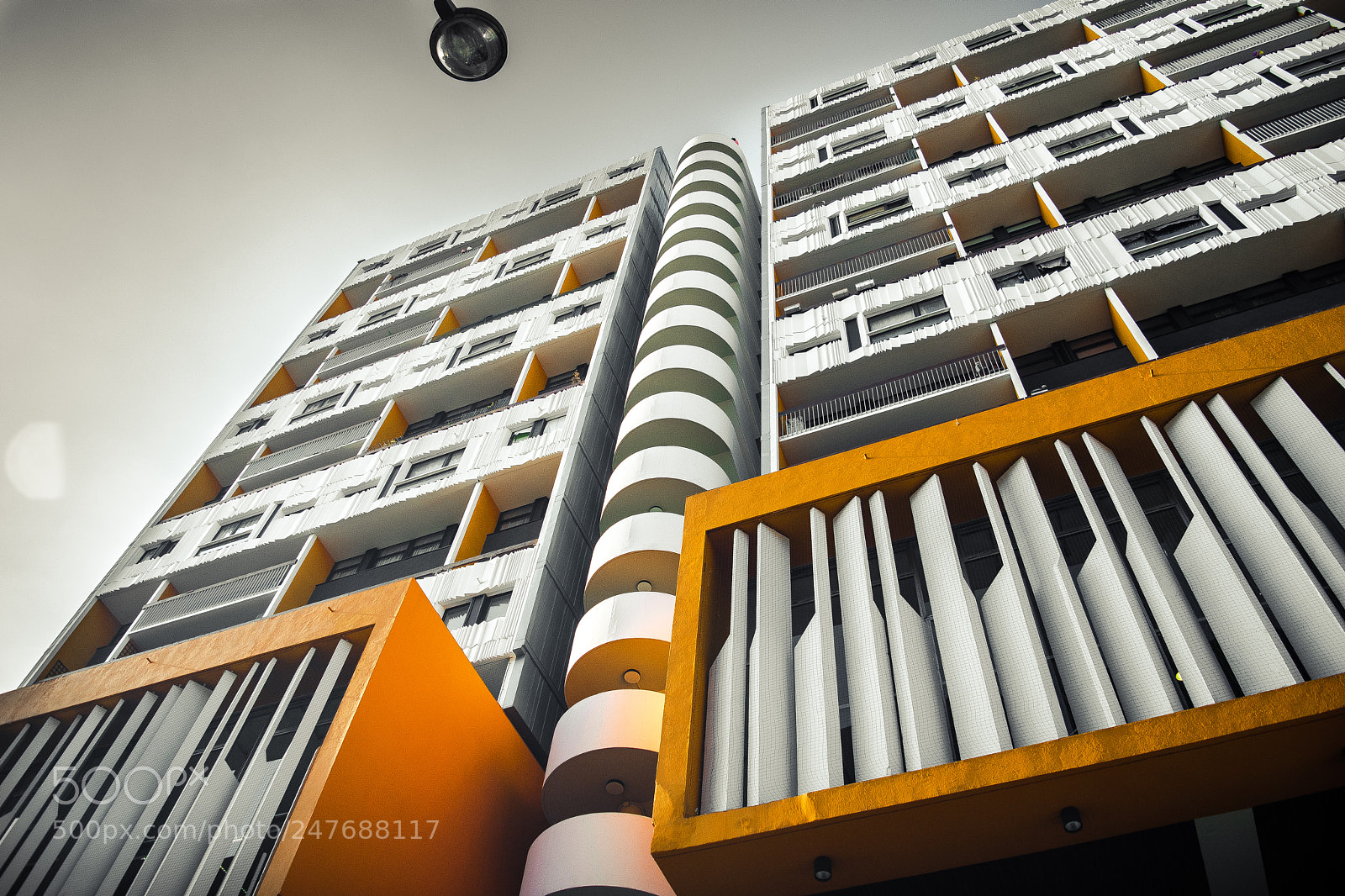 Nikon D5500 sample photo. Orange block photography