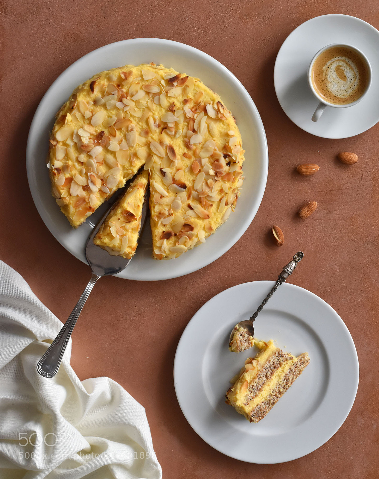 Nikon D5600 sample photo. Almond cake photography