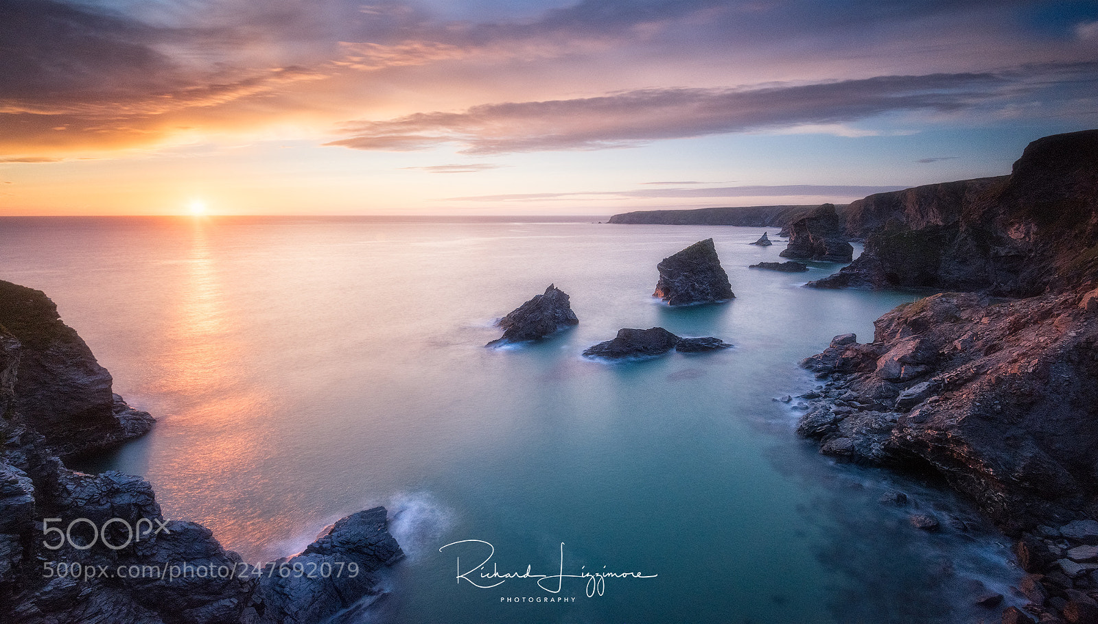 Nikon D810 sample photo. Bedruthan photography