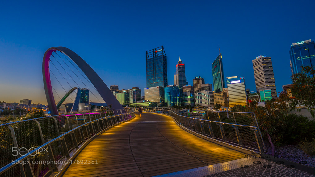 Sony a7R sample photo. Perth after the sun photography