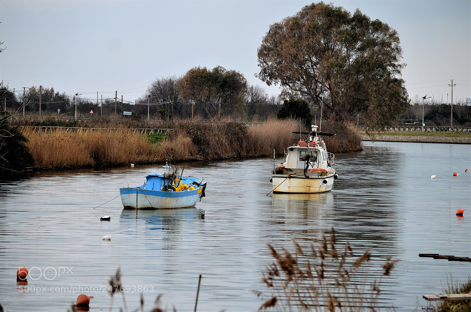 Nikon D3200 sample photo. Boats at anchor photography