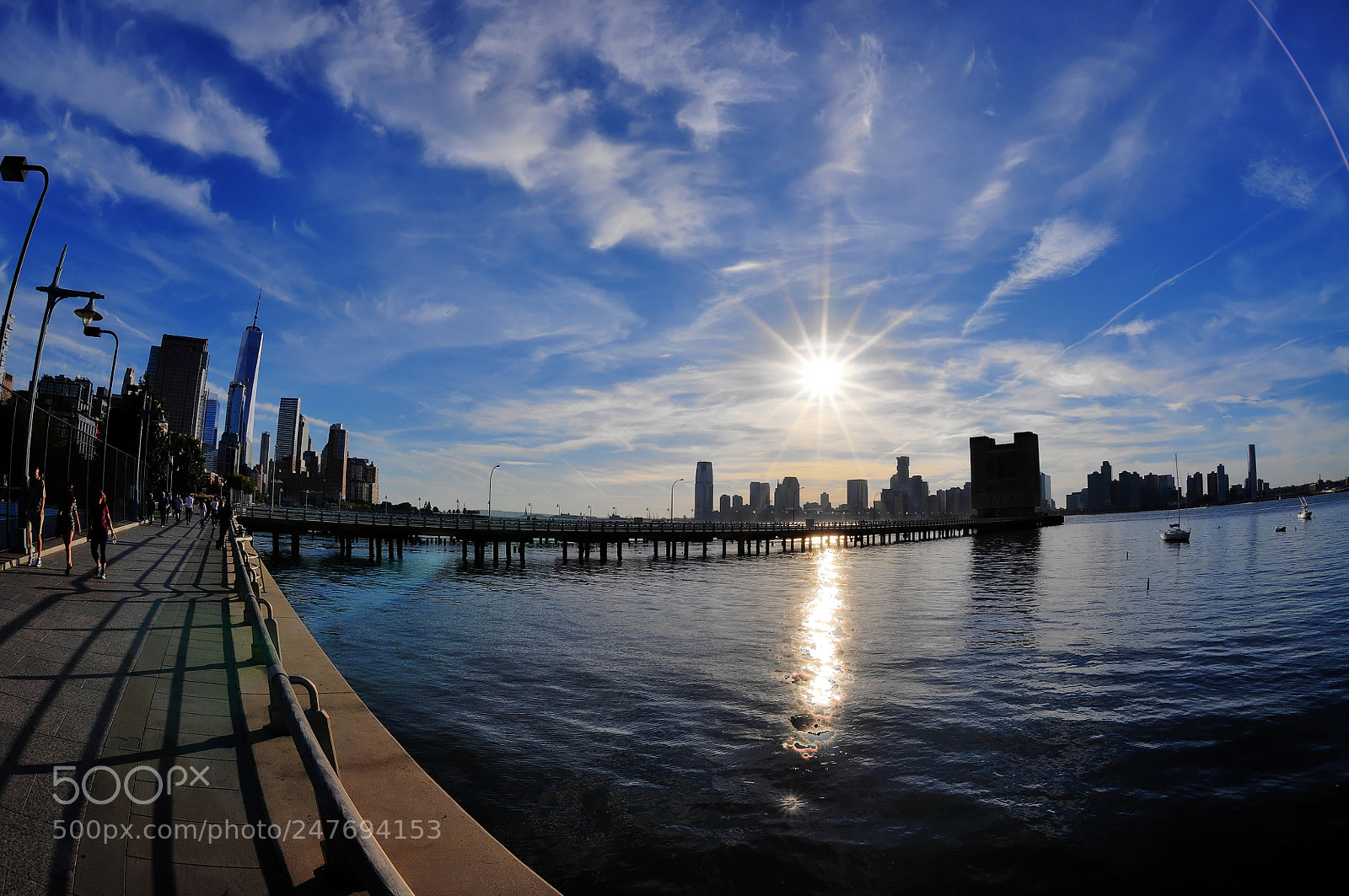 Nikon D90 sample photo. Nyc hudson pier 01 photography