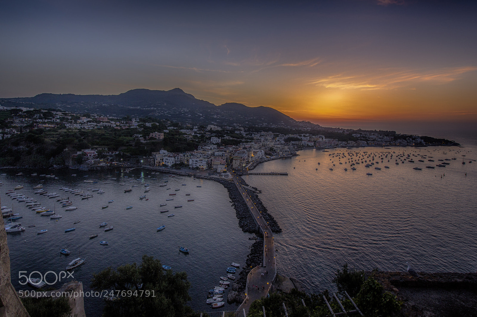 Canon EOS 60D sample photo. Ischia ponte photography