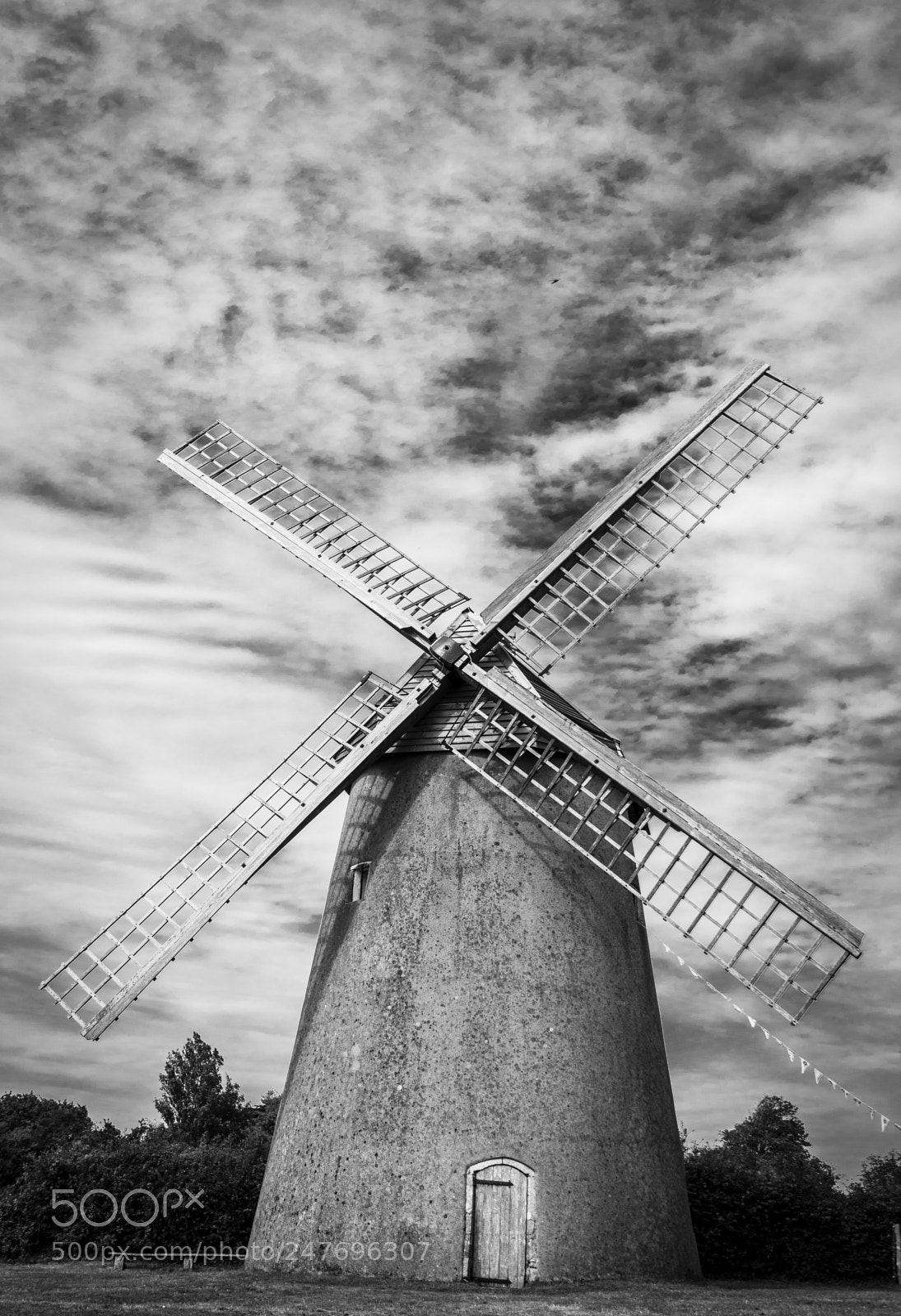 Nikon D7100 sample photo. Windmill photography