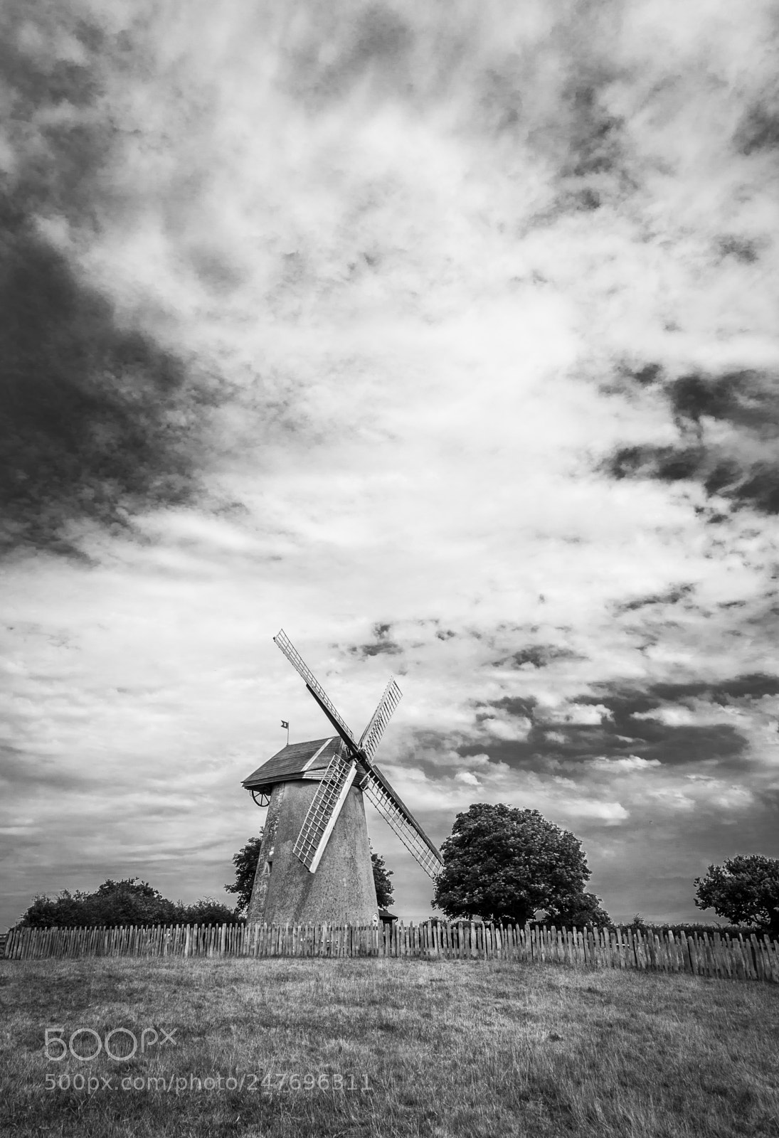 Nikon D7100 sample photo. Windmill photography