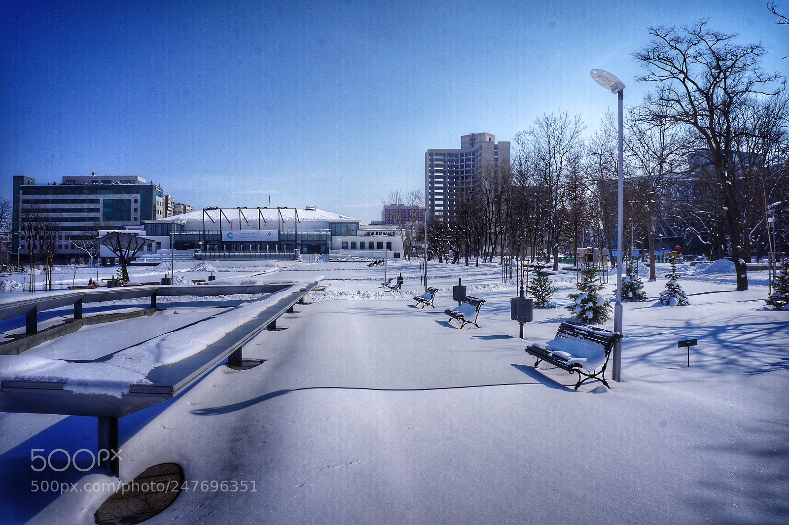 Sony Alpha a3000 sample photo. Sofia tech park in photography