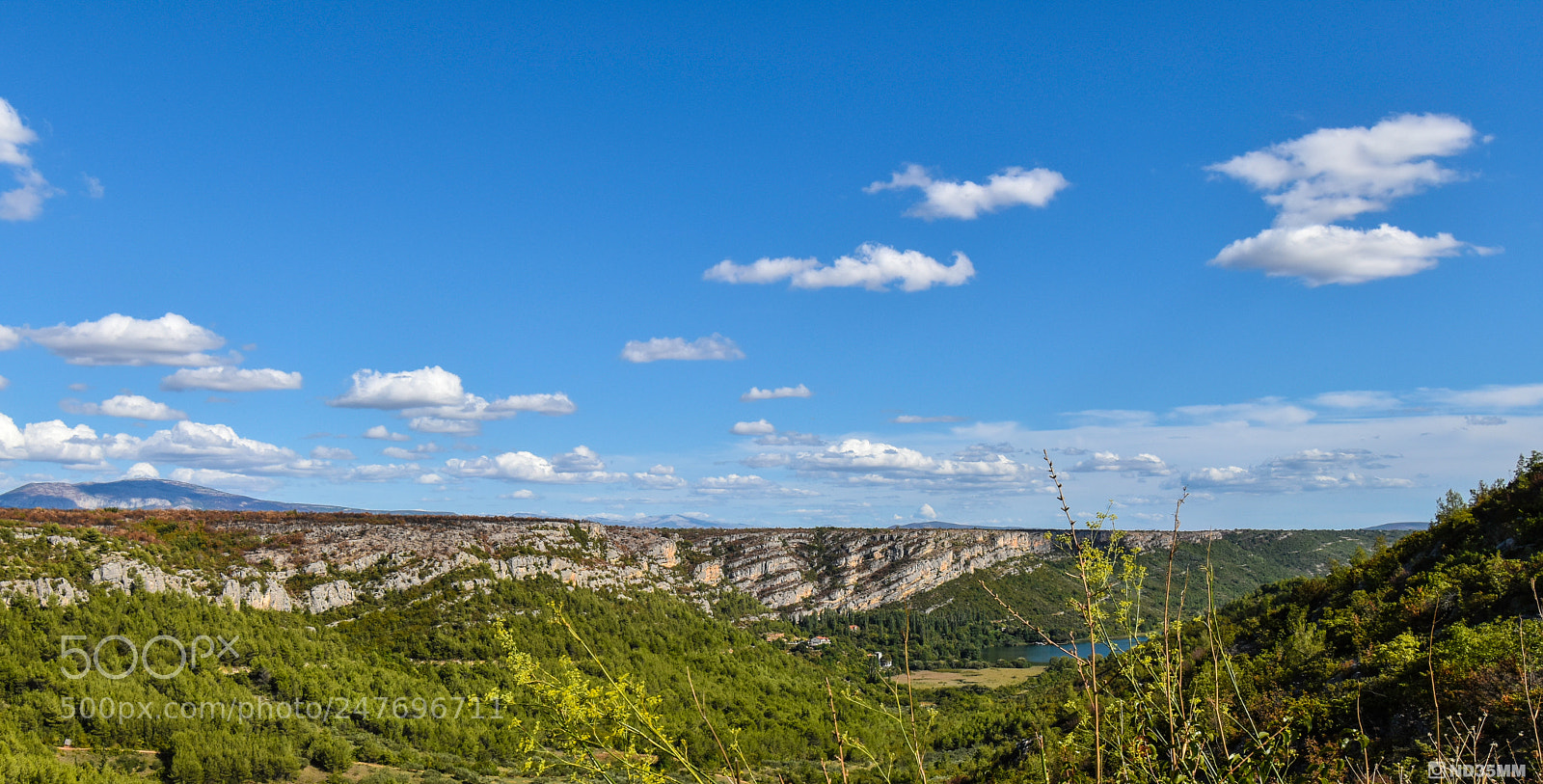 Nikon D5600 sample photo. Croatia mountain range photography