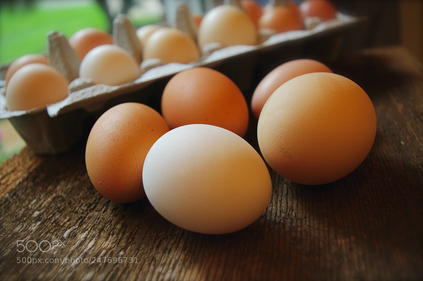 Pentax K20D sample photo. Pastured eggs photography