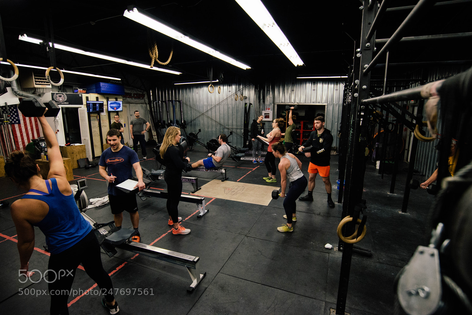 Nikon D610 sample photo. 18point1 @ crossfit arsenal photography